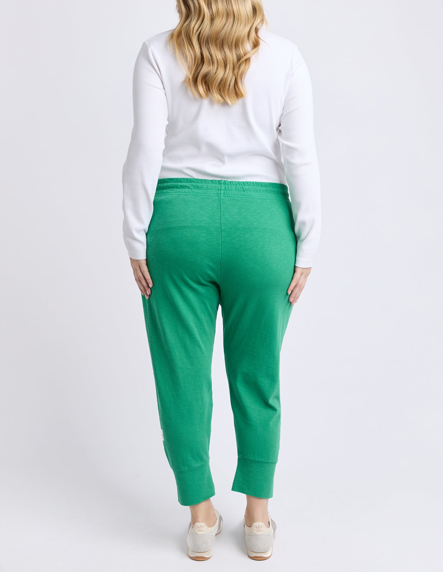 Collection of Elm Fundamental Brunch Pant - Pine Green in a gallery layout