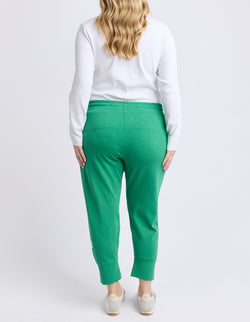 Collection of Elm Fundamental Brunch Pant - Pine Green in a gallery layout
