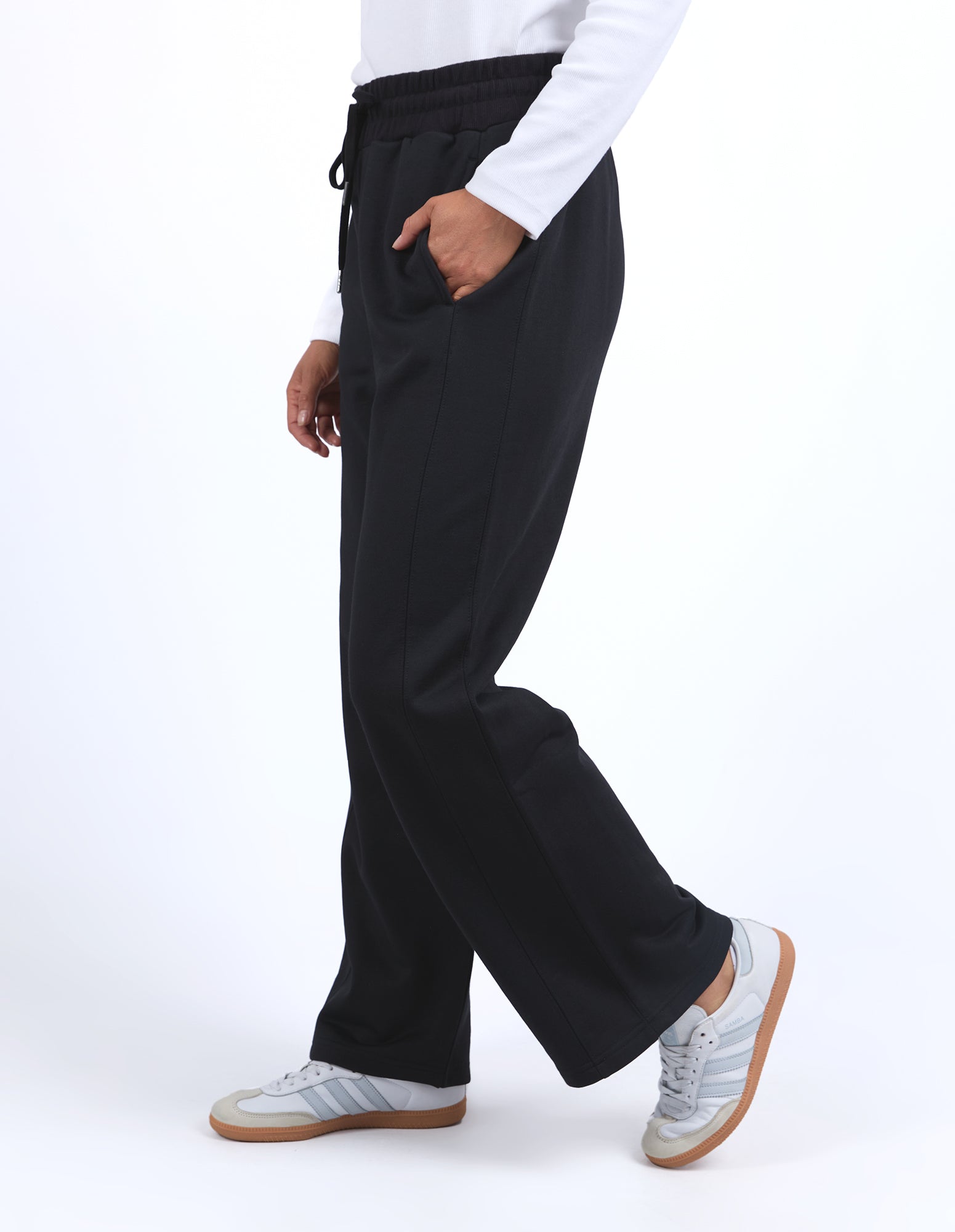 Collection of Elm Aspen Track Pant - Black in a gallery layout