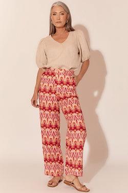 Collection of Adorne Pant in Print in a gallery layout