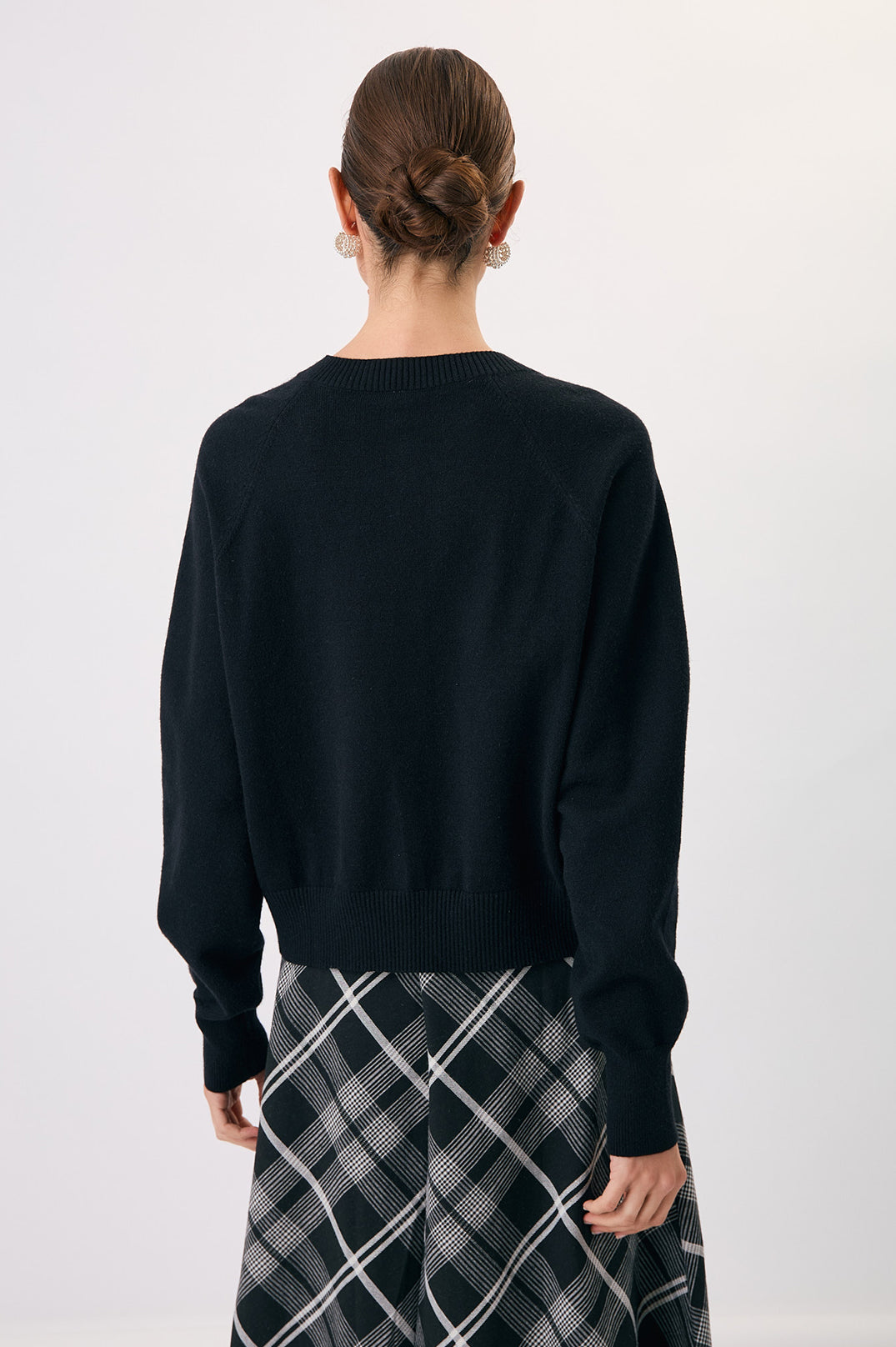 Adorne Freddy Knit Cardigan - Black