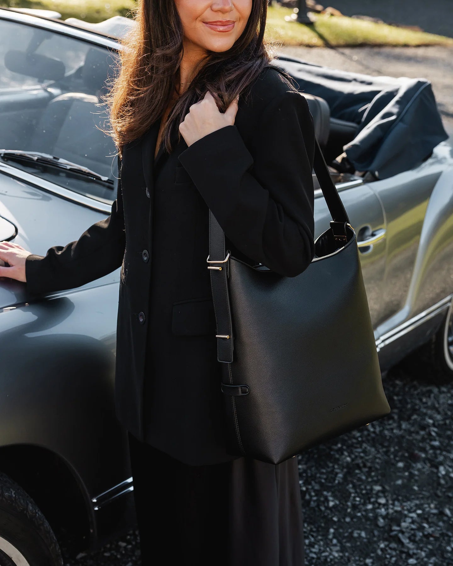 Louenhide Audrey Bucket Bag - Black