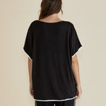 Collection of Betty Basics Clara Tee - Black in a gallery layout