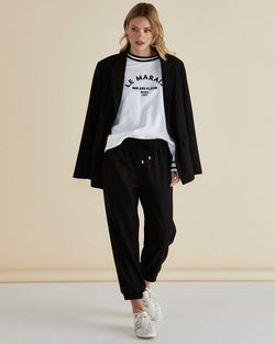 Collection of Betty Basics Seattle Jogger - Black in a gallery layout