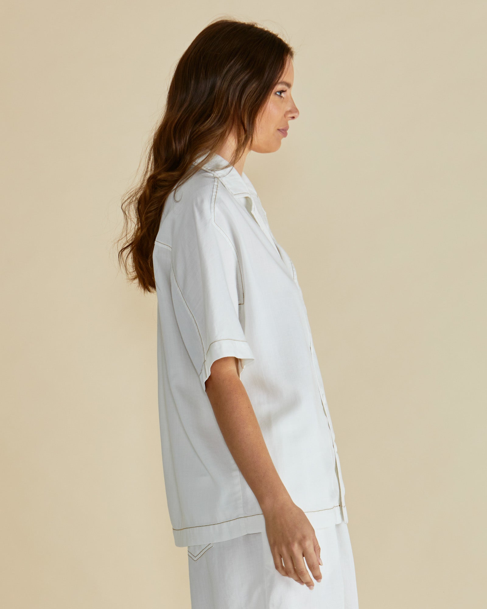Betty Basics Copacabana Shirt - White