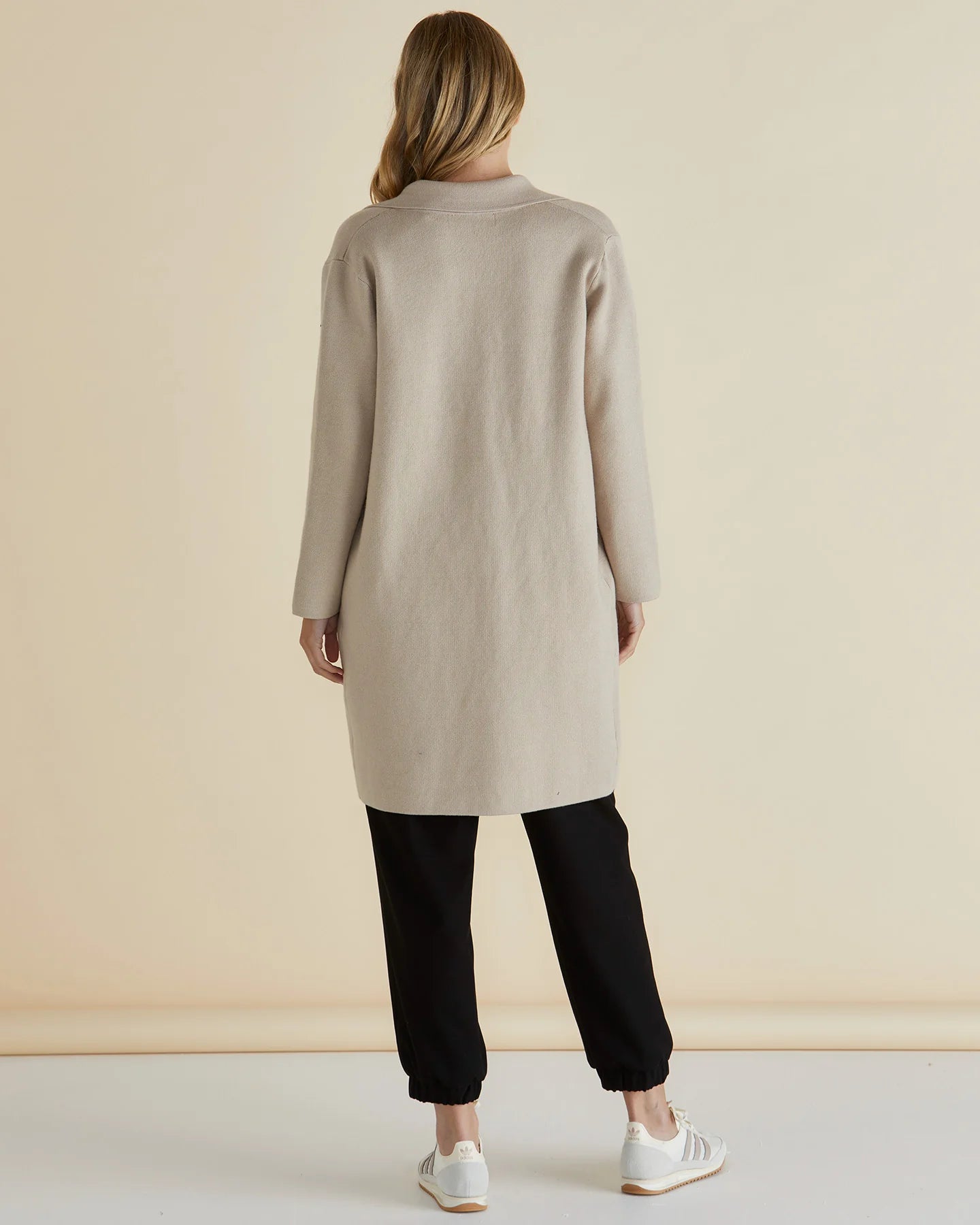 Collection of Betty Basic Cosette Coatigan - Oat in a gallery layout