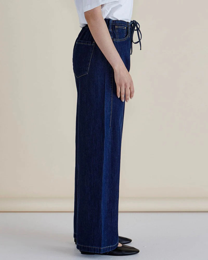 Collection of Betty Basics Goldie Jeans - Dark Denim in a gallery layout