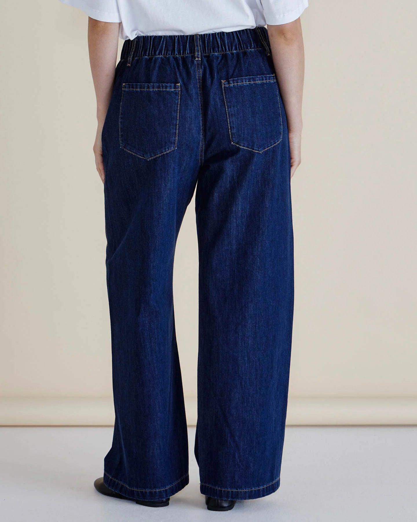 Collection of Betty Basics Goldie Jeans - Dark Denim in a gallery layout