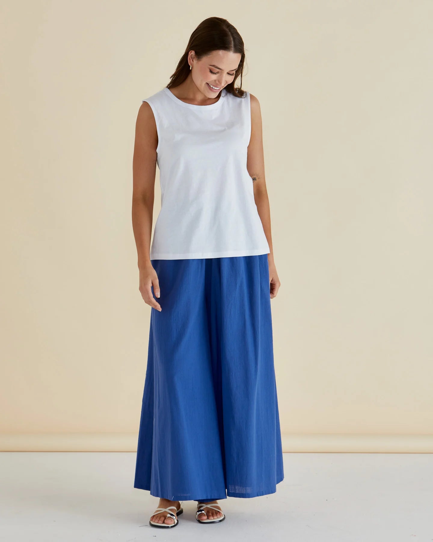 Betty Basics Jordyn Tank - White