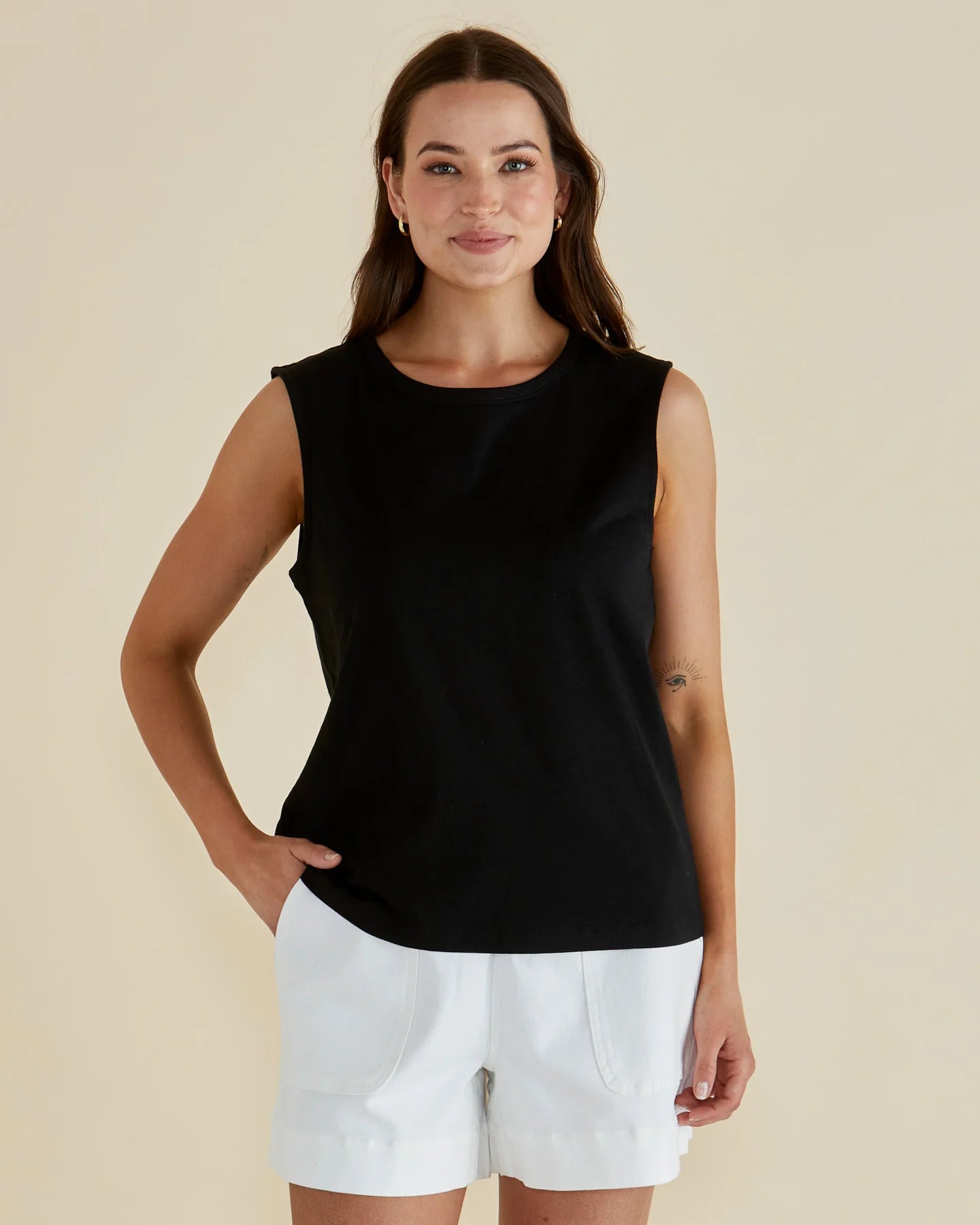 Betty Basics Jordyn Tank - Black