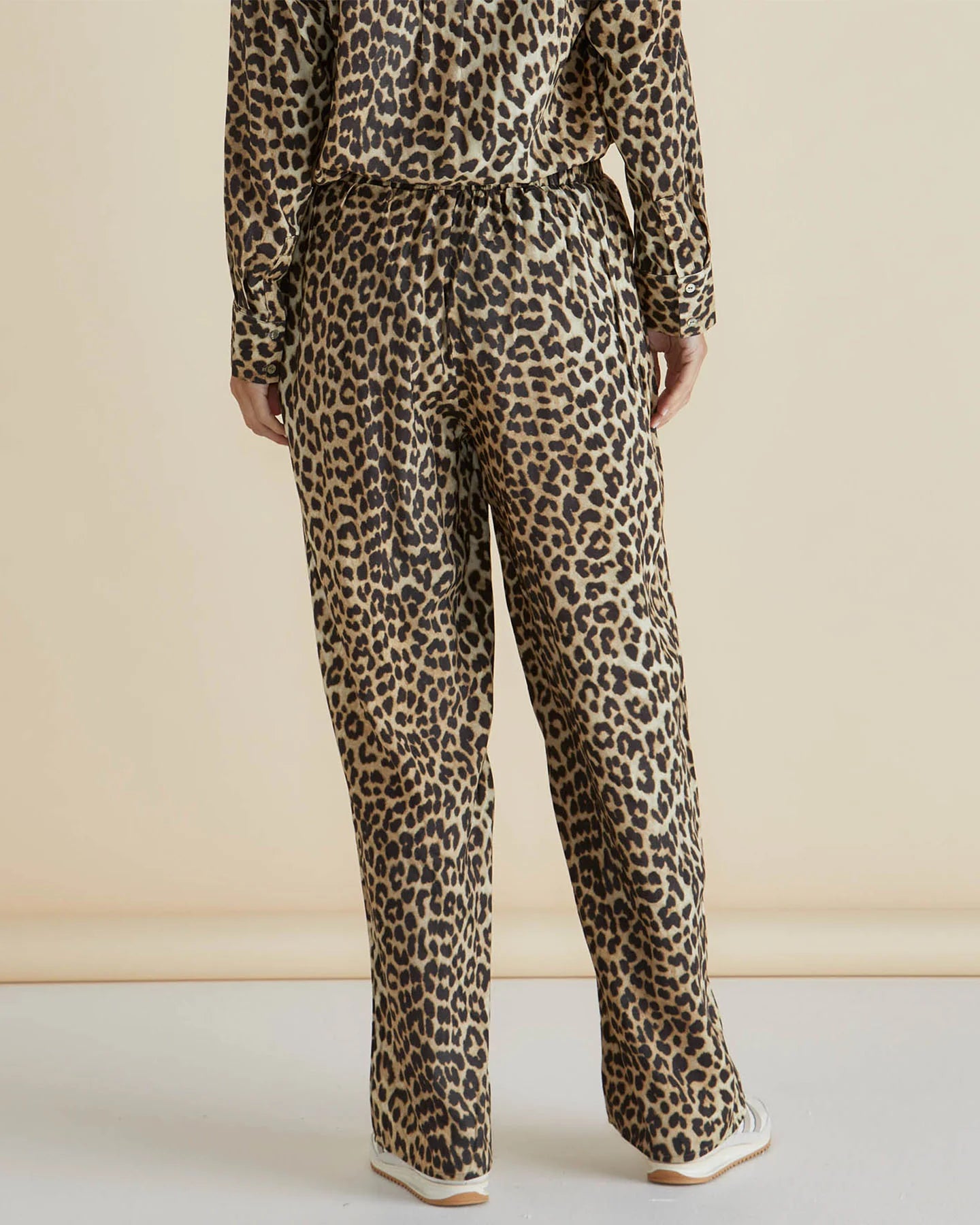Collection of Betty Basic Lexi Pant - Leopard in a gallery layout