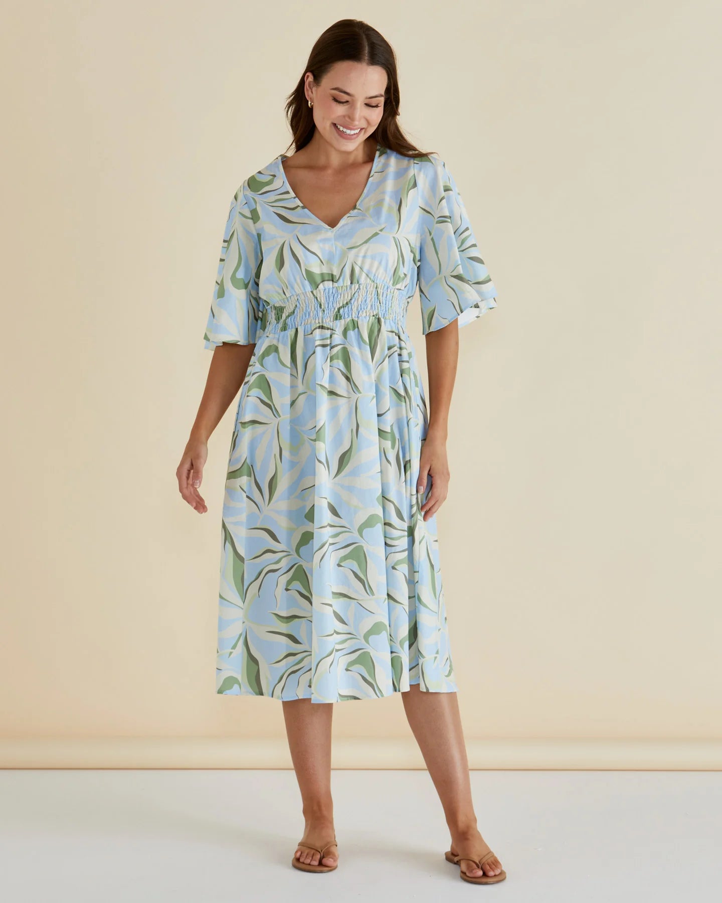 Betty Basic Mazie Dress - Garden Print