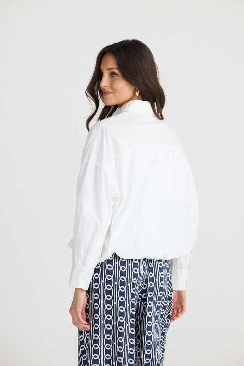 Brave and True Fisher Top - POPLIN