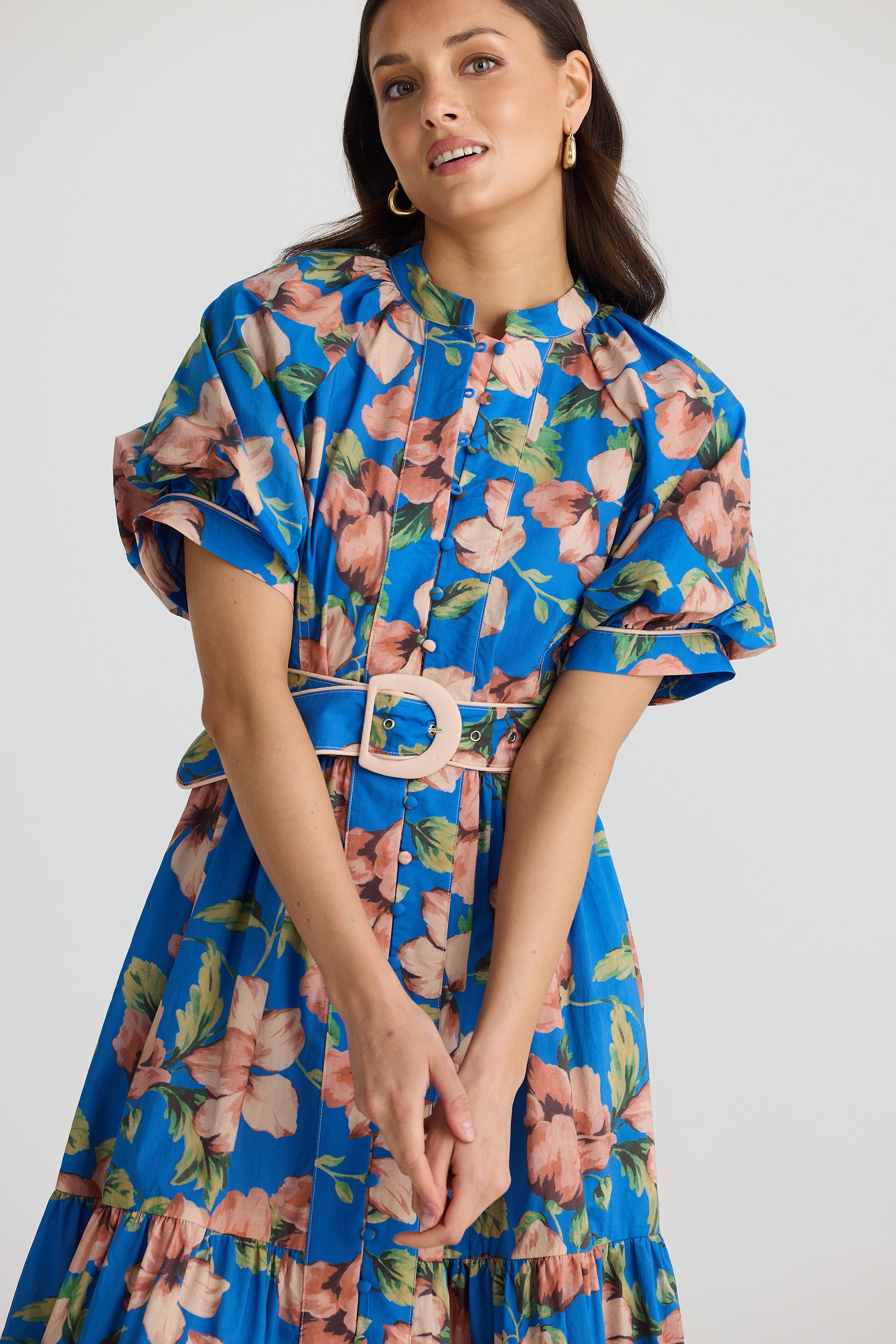 Collection of Brave and True Amour Dress - Amalfi Floral in a gallery layout
