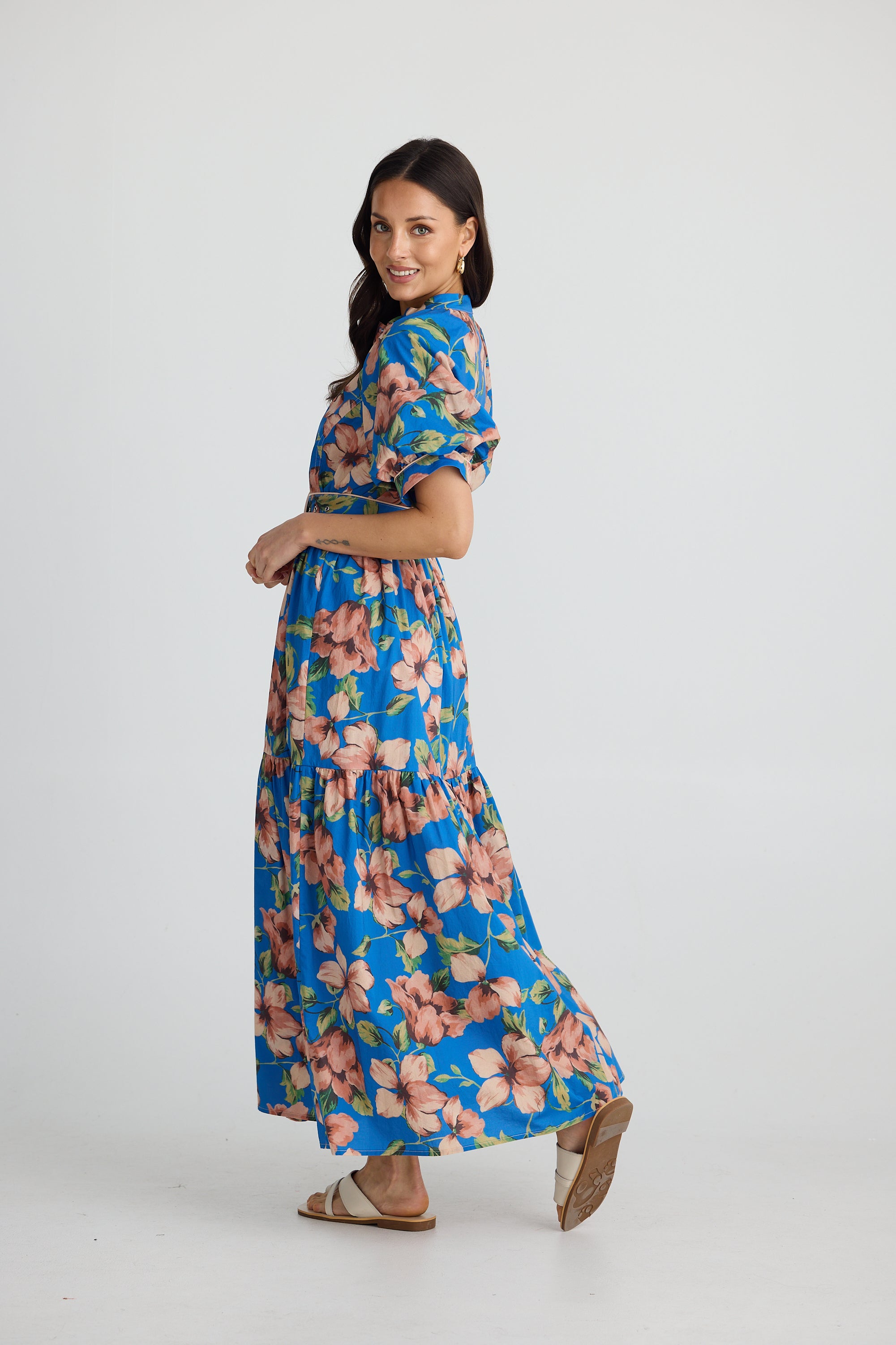 Collection of Brave and True Amour Dress - Amalfi Floral in a gallery layout