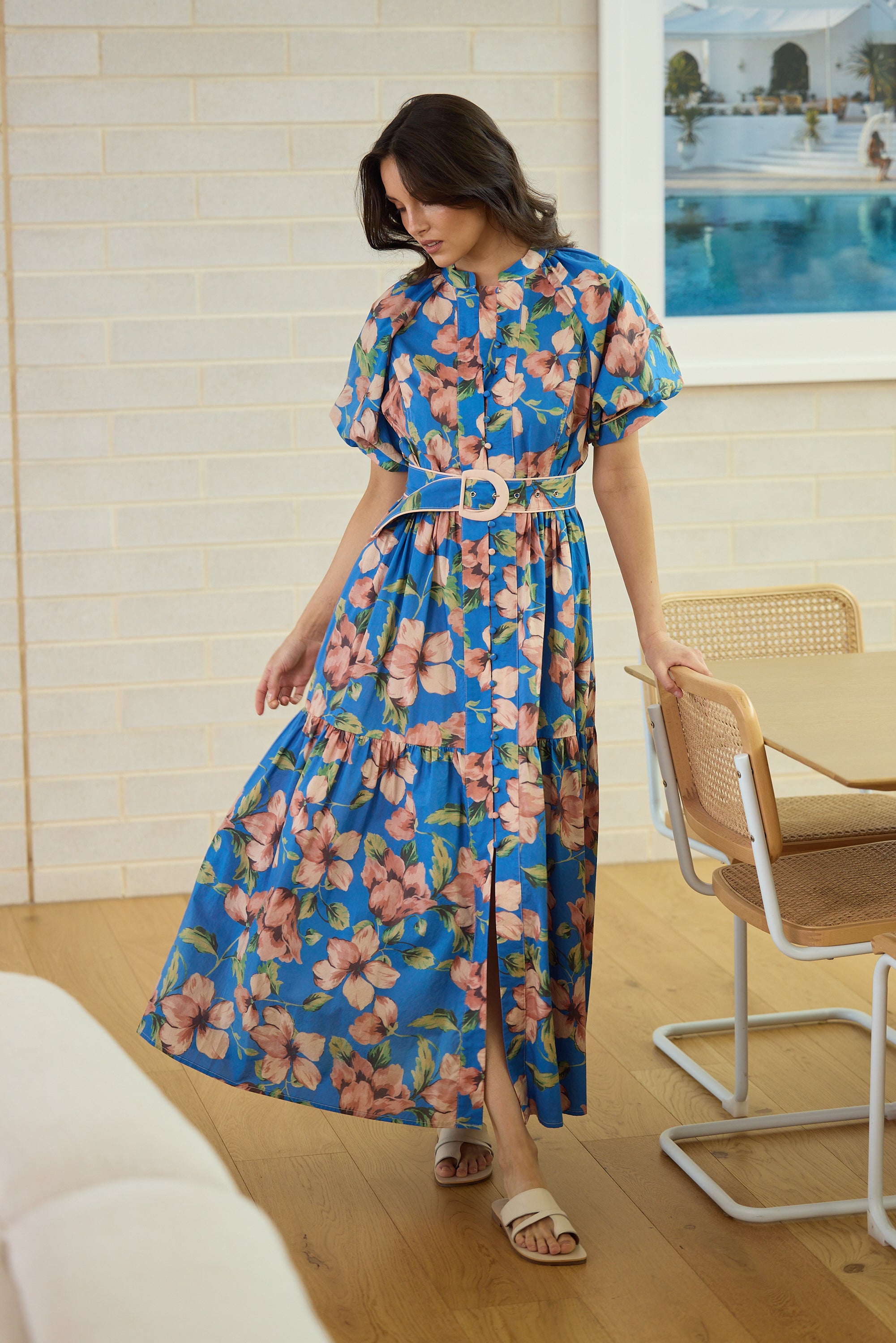 Collection of Brave and True Amour Dress - Amalfi Floral in a gallery layout