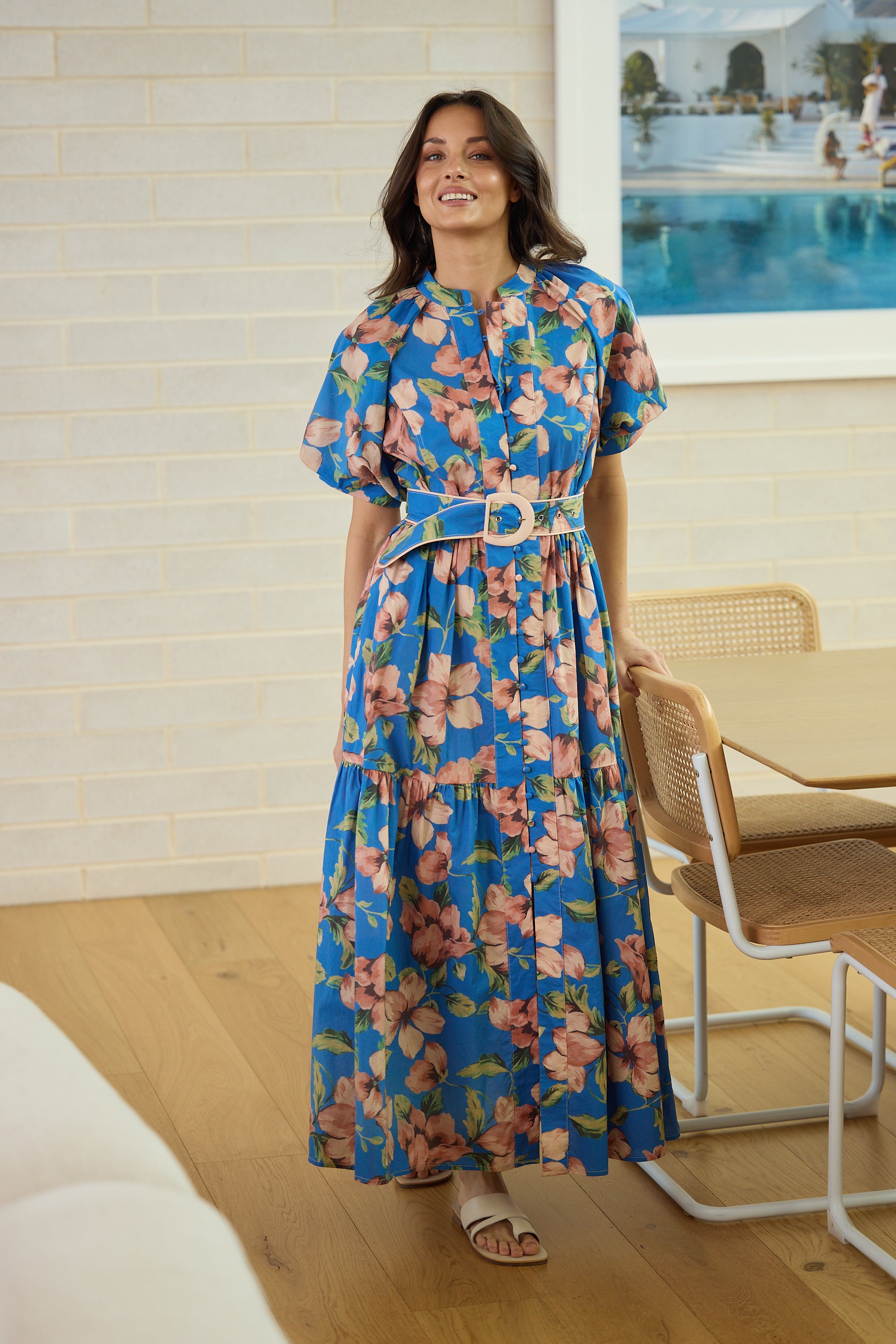 Collection of Brave and True Amour Dress - Amalfi Floral in a gallery layout