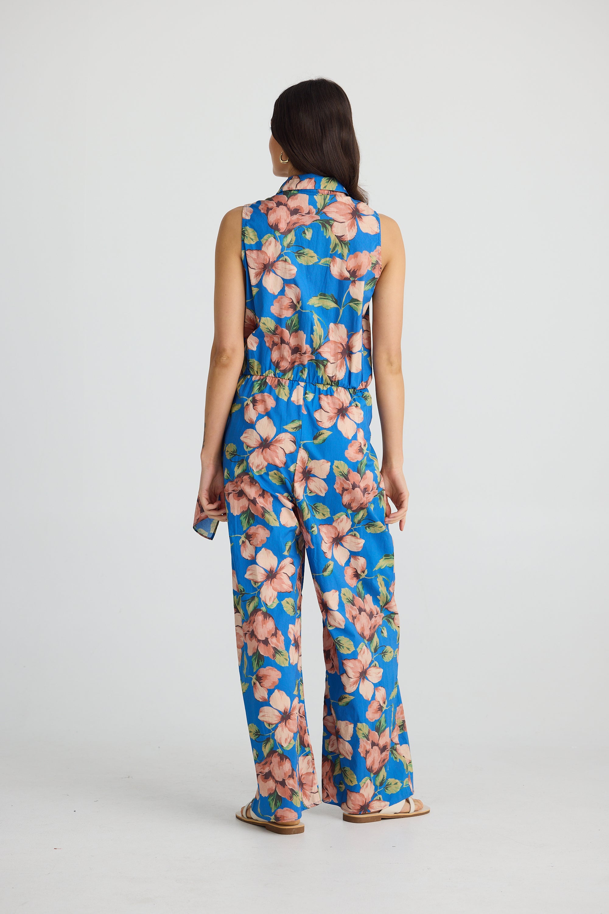 Collection of Brave and True Electra Jumpsuit - Amalfi Floral in a gallery layout