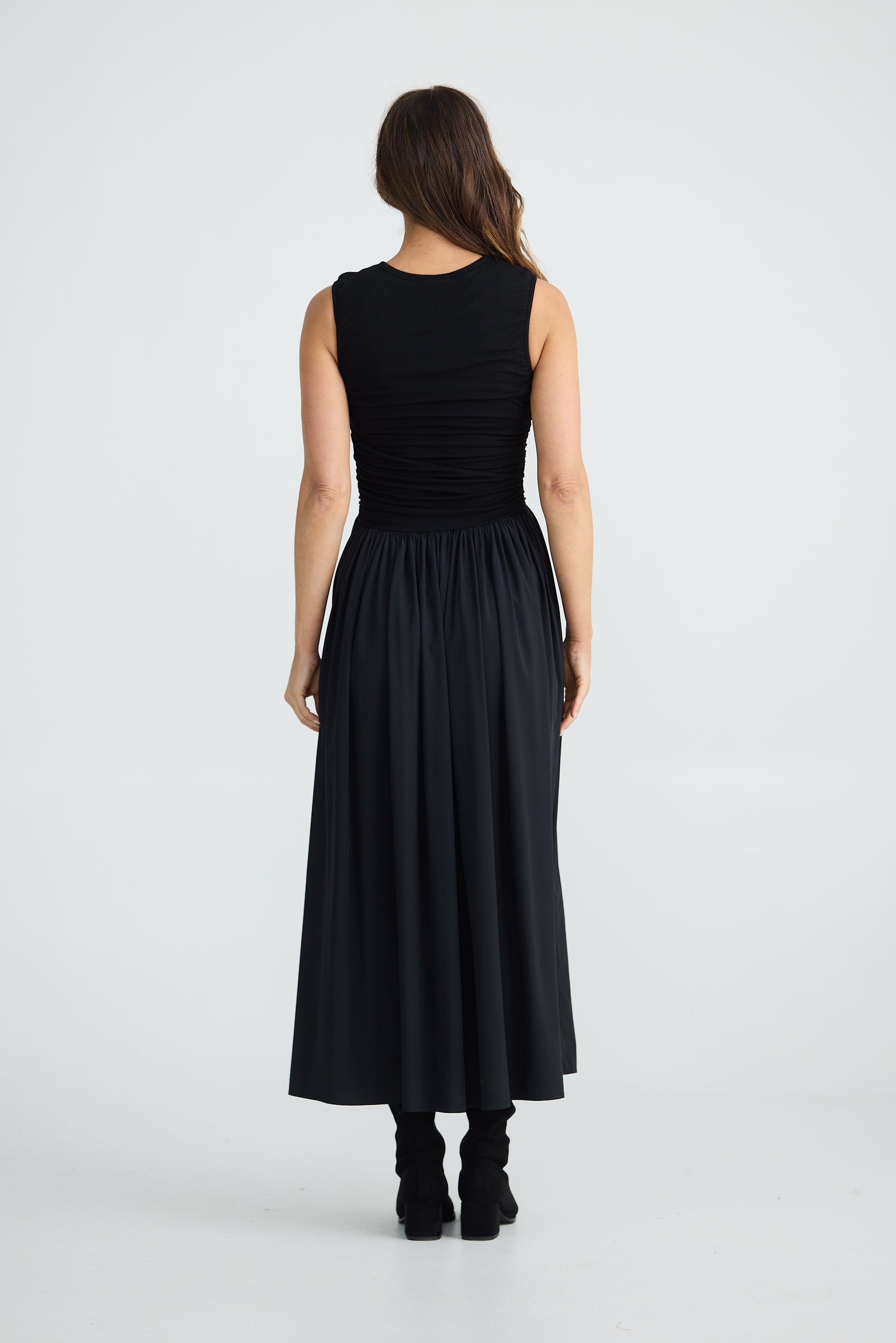 Collection of Brave and True Skye Dress - Black in a gallery layout