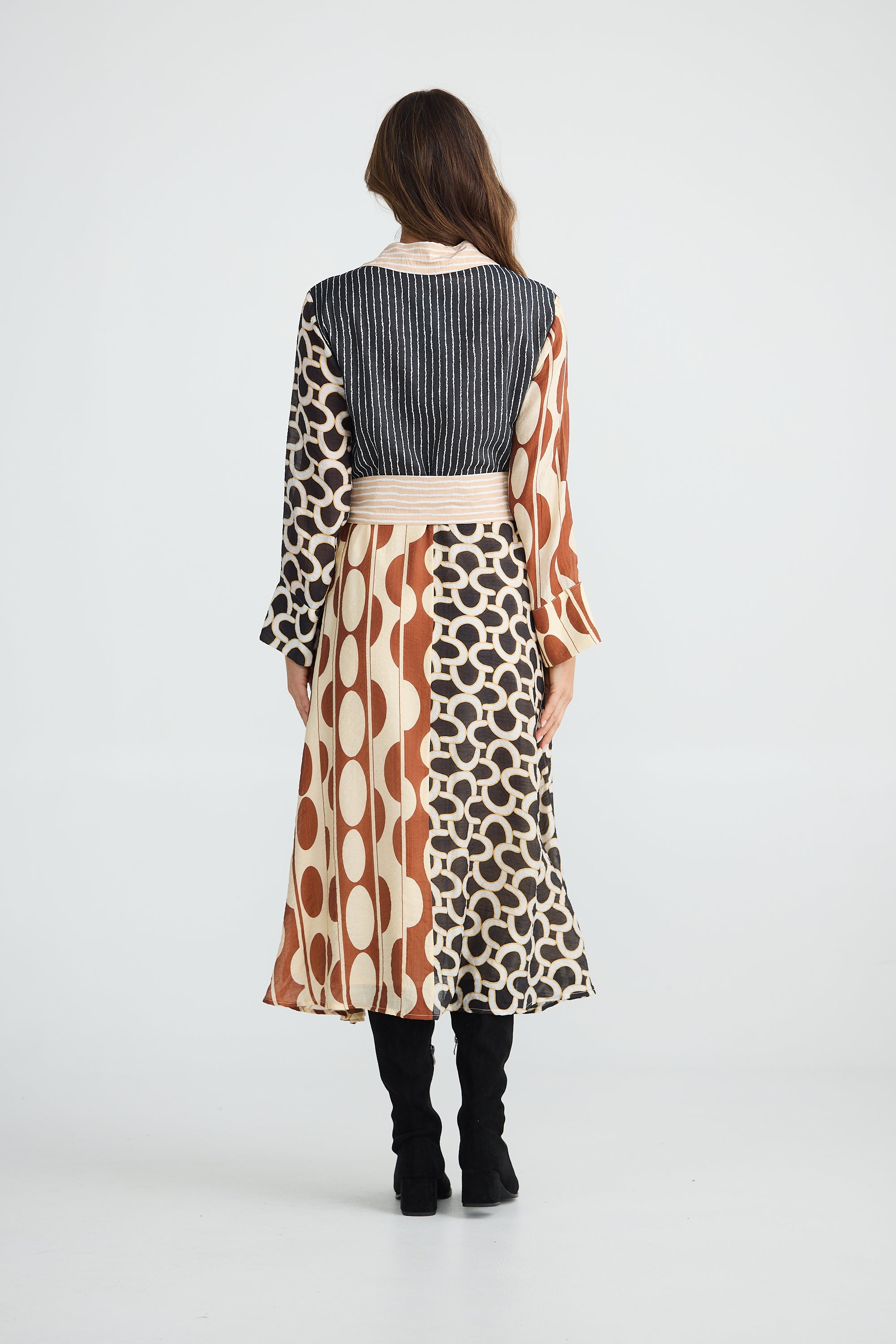 Collection of Brave and True Lucy Dress - Vienna in a gallery layout