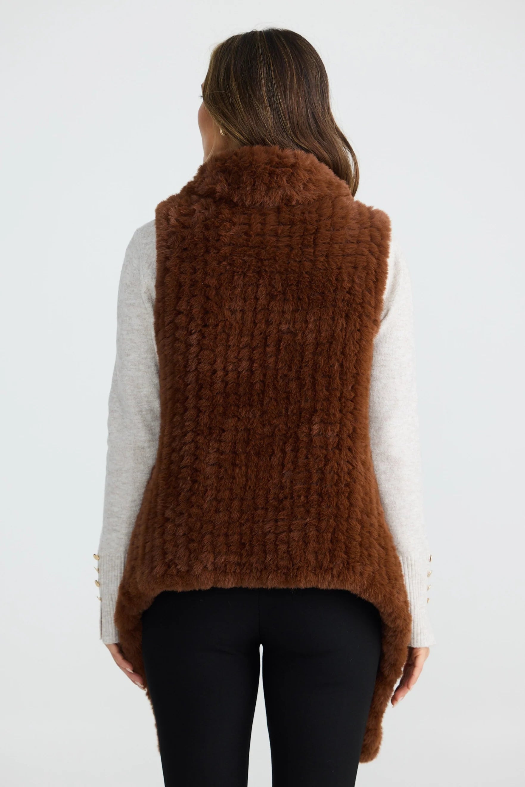 Collection of Brave and True Haywood Vest - Chestnut in a gallery layout