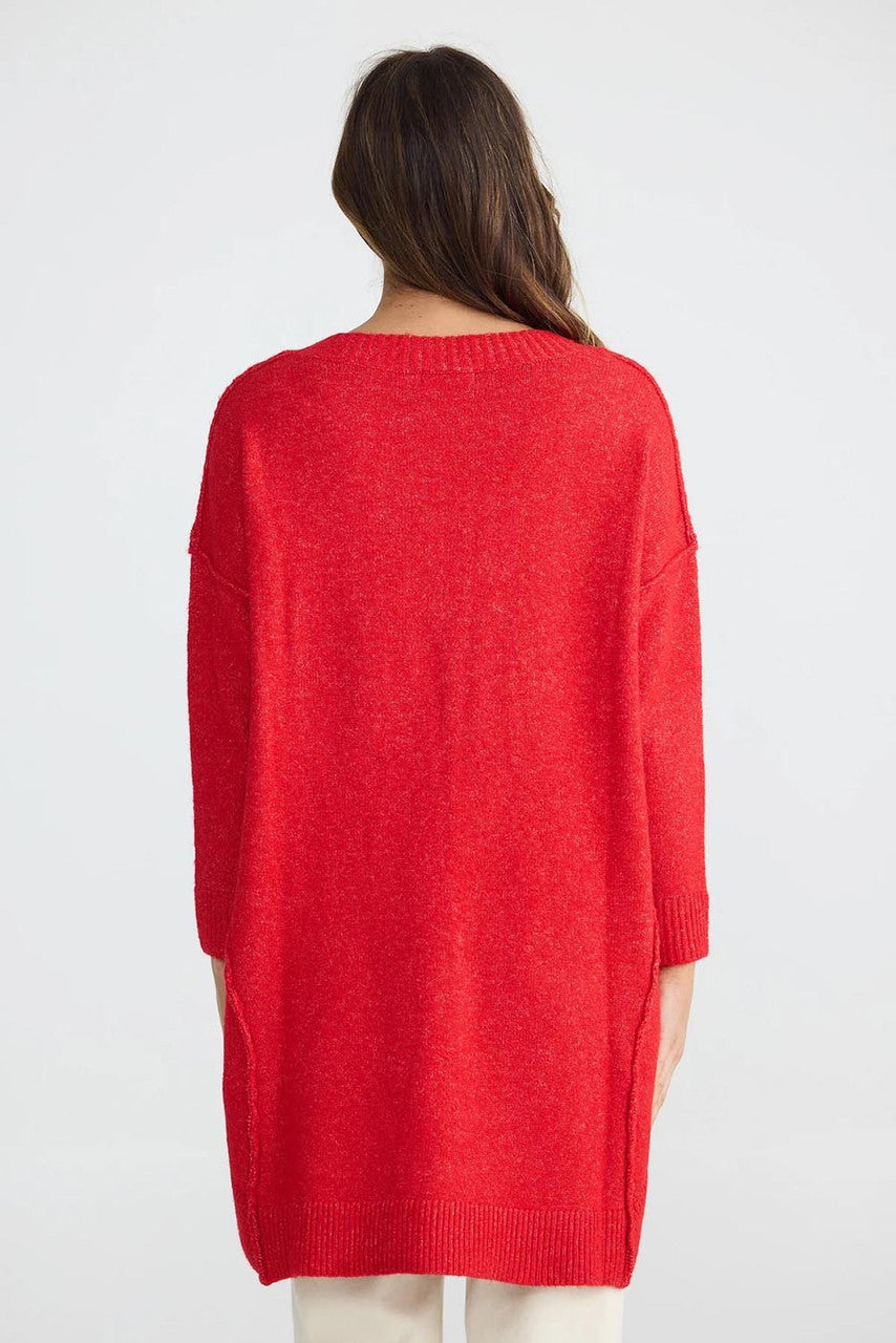 Collection of Brave and True Wiltshire Knit - Cherry Tomato in a gallery layout