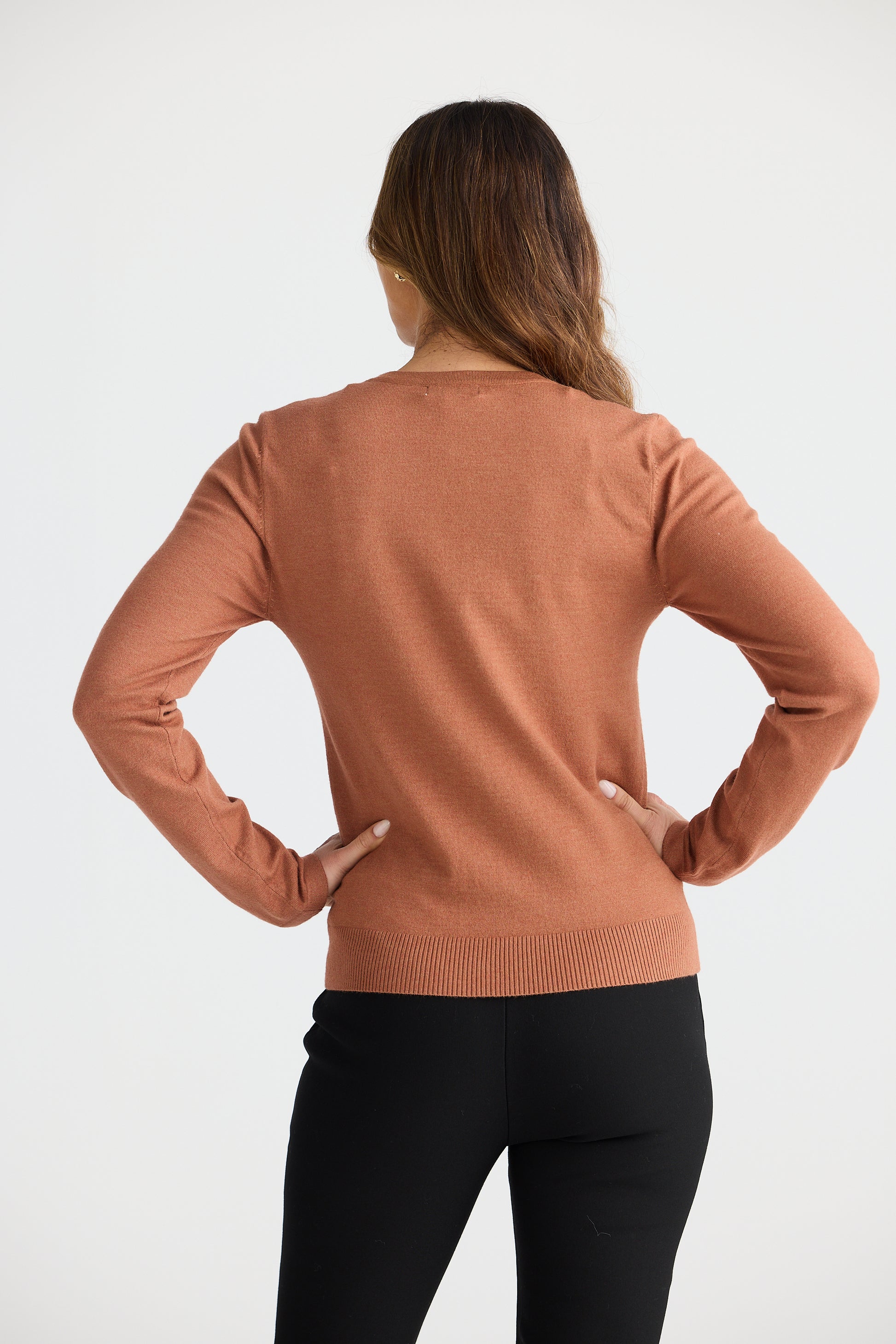 Brave and True Breeze Long Sleeve Knit Top - Tan