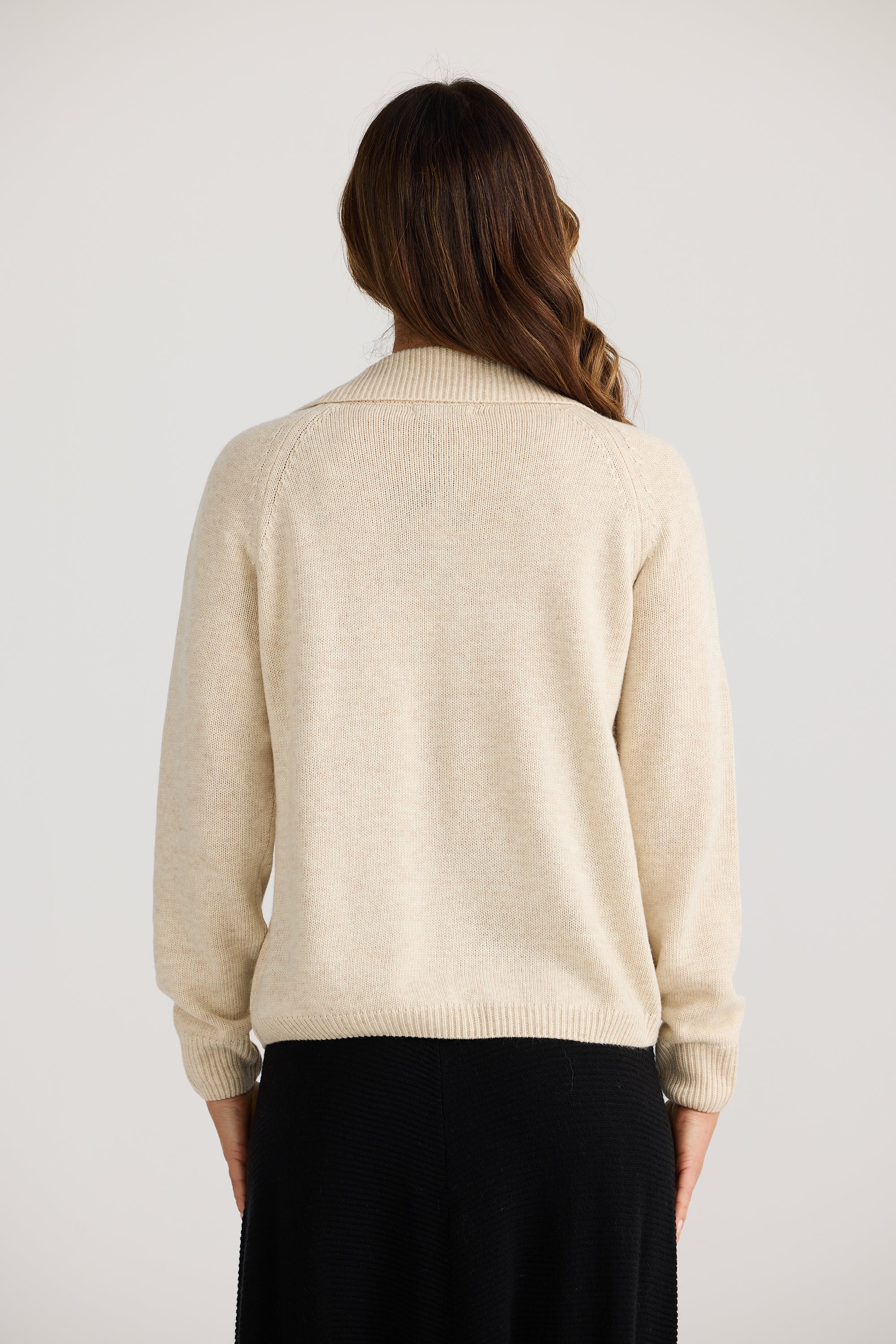 Collection of Brave and True Kennedy Knit - Oatmeal in a gallery layout