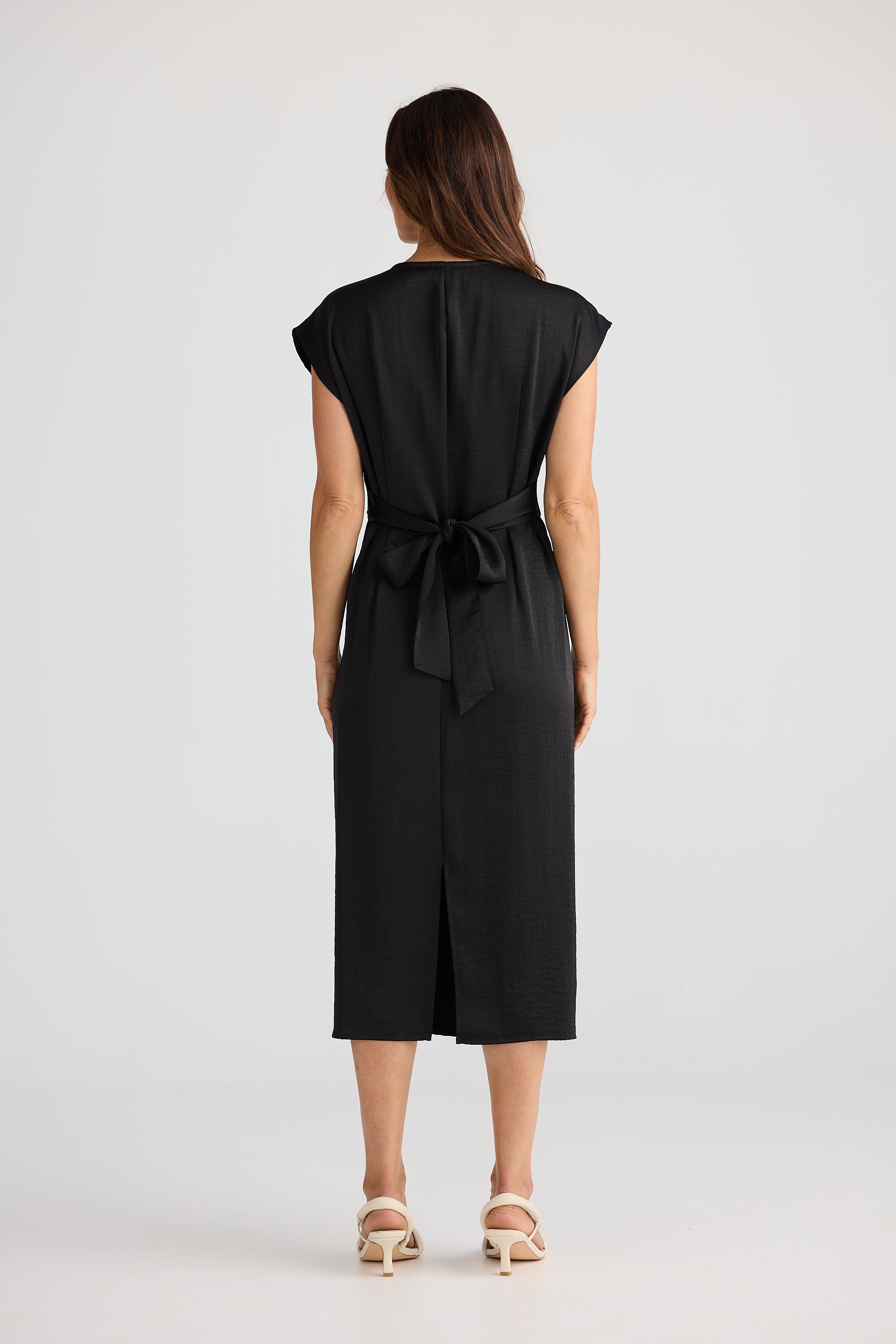 Collection of Brave and True Lorenzo Dress - Black in a gallery layout