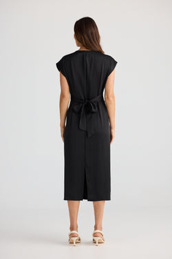 Collection of Brave and True Lorenzo Dress - Black in a gallery layout