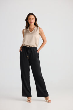 Collection of Brave and True Boulevard Pant - Black in a gallery layout