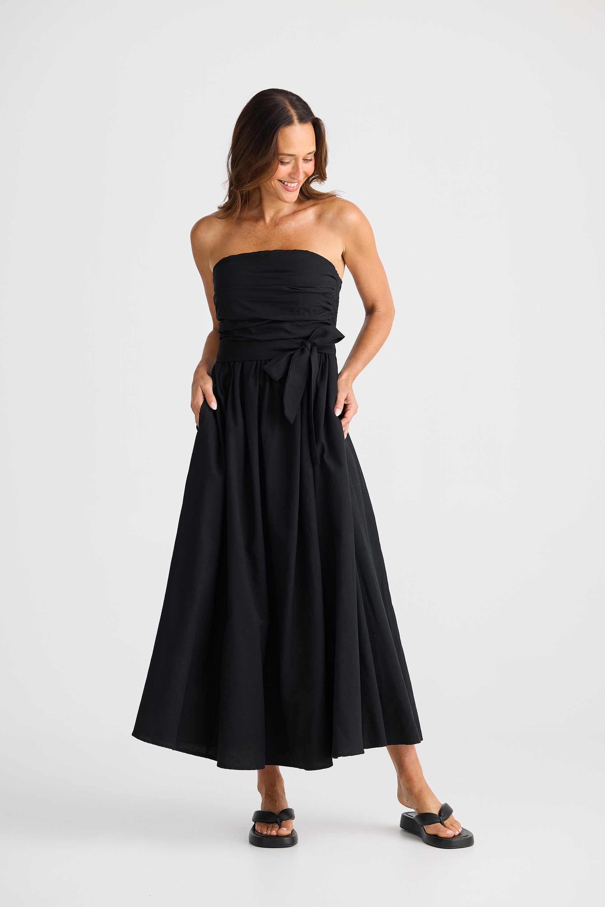 Brave and True Avalon Dress - Black