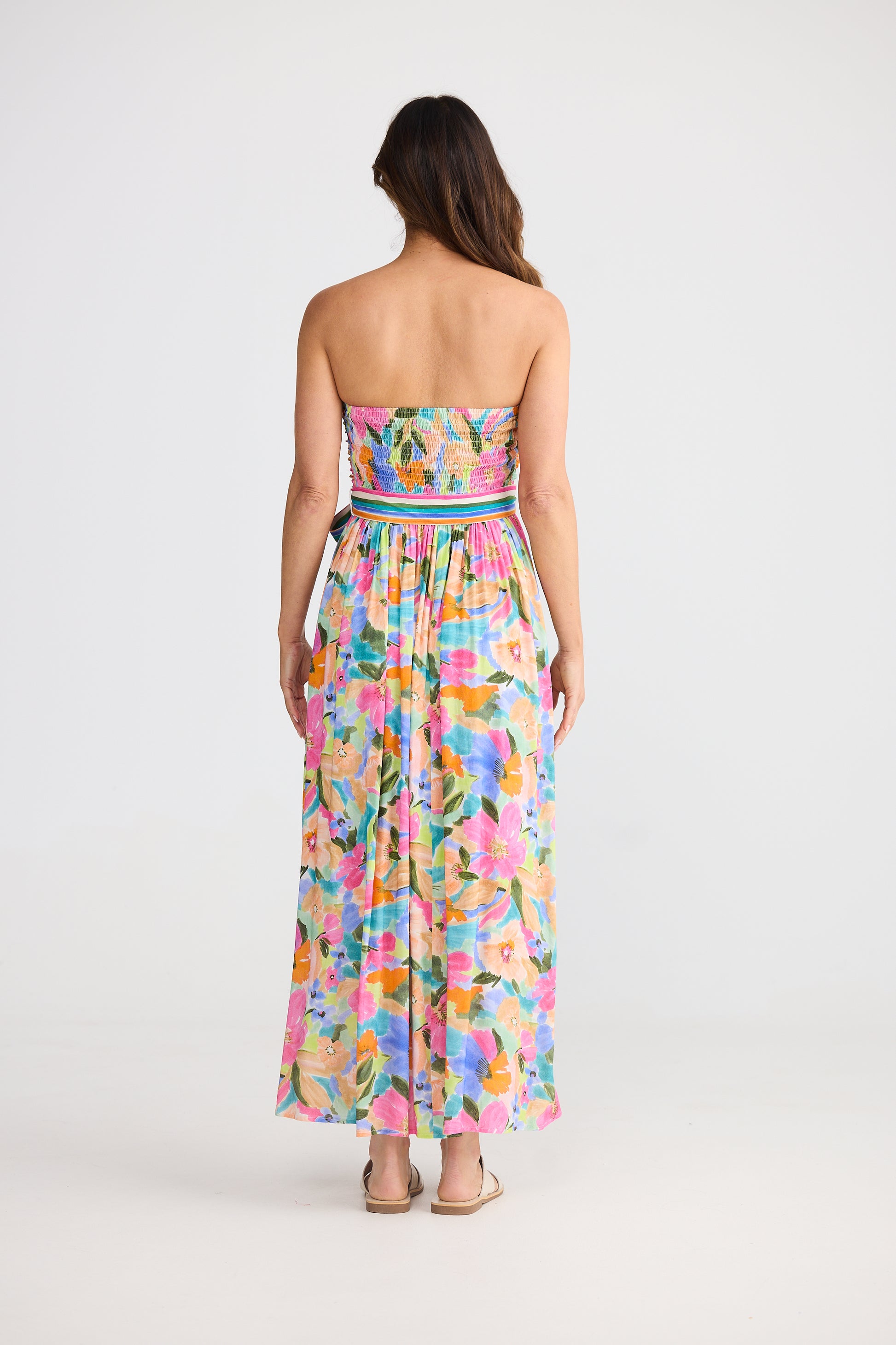 Brave and True Avalon Dress - Electric Bloom