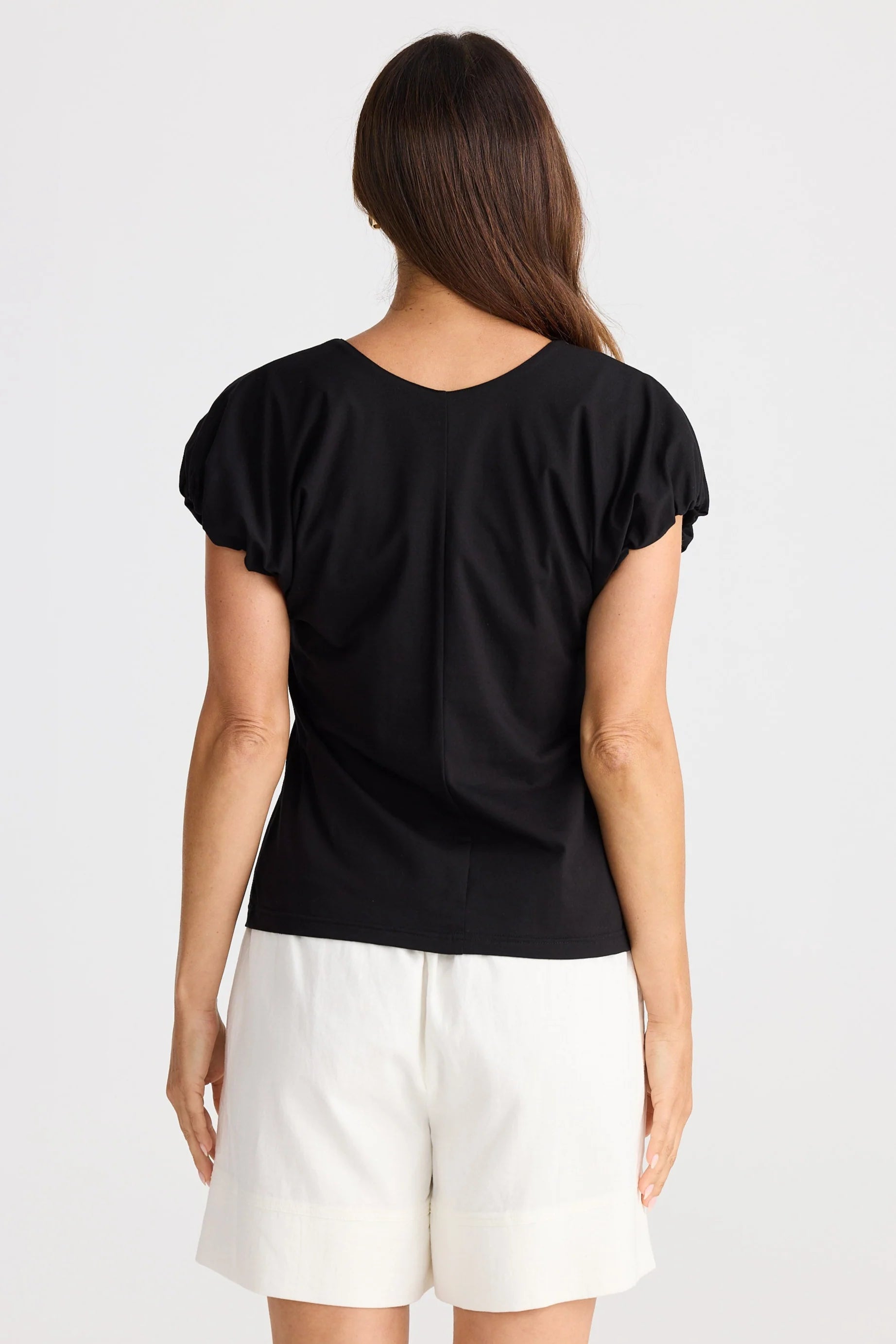 Collection of Brave and True Charli Tee - Black in a gallery layout