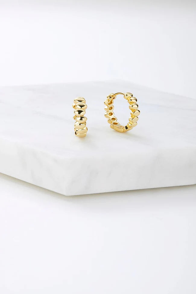 Zafino Bailey Huggie - Gold