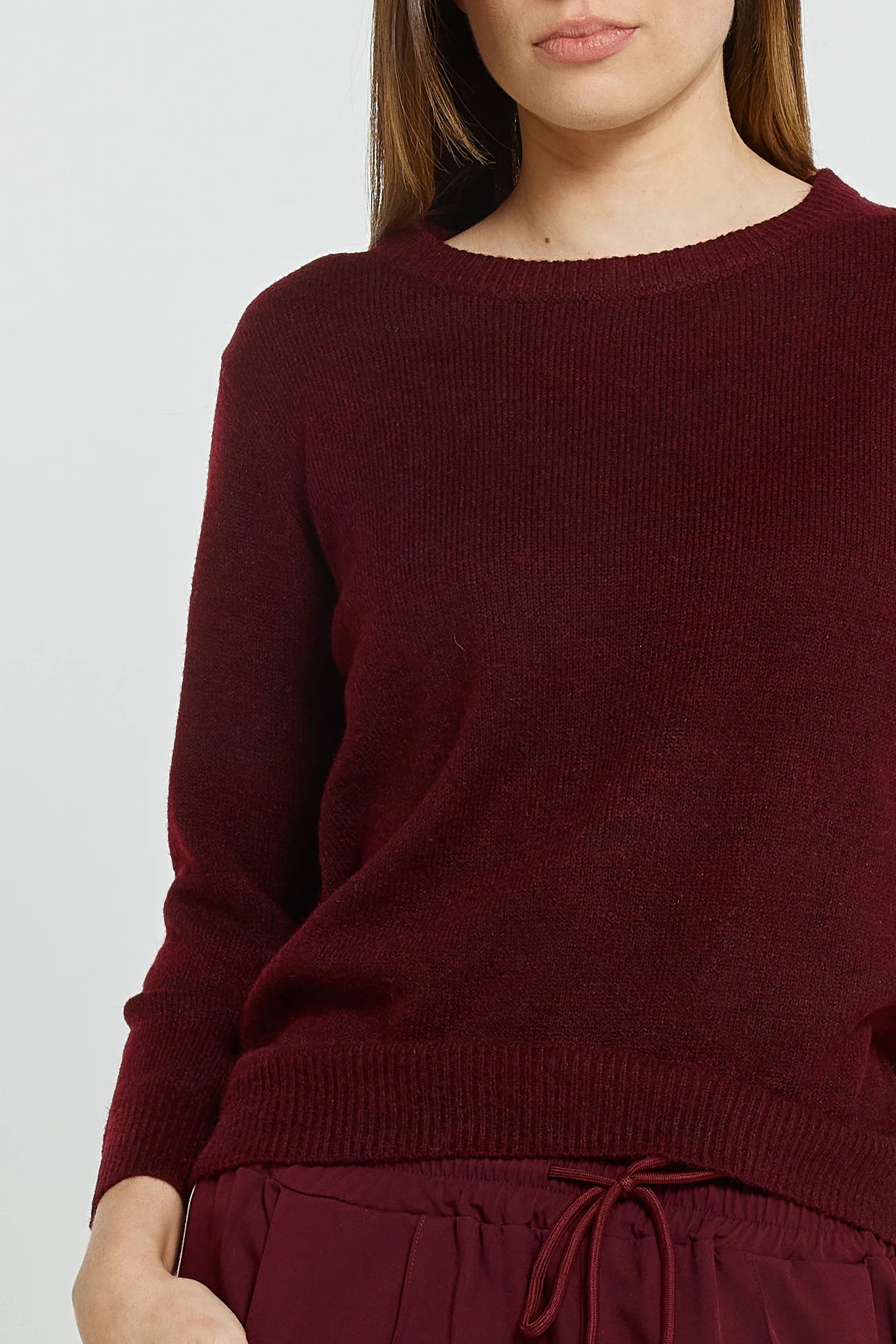 Betty Basics Morris Sweater - Wine