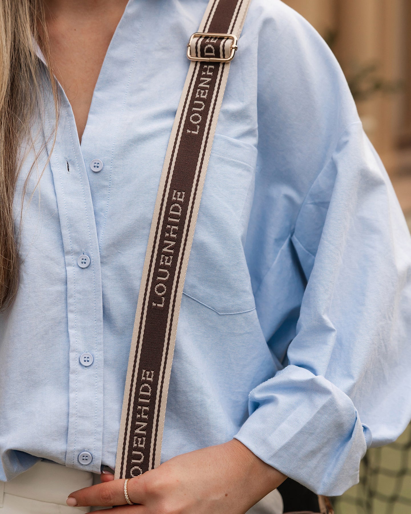 Collection of Louenhide Bianca Crossbody Bag - Chocolate in a gallery layout