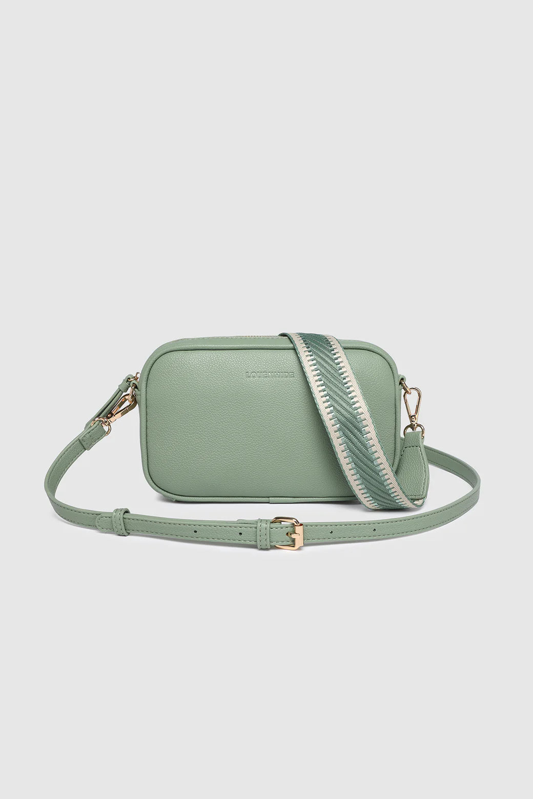 Collection of Louenhide Bianca Crossbody Bag - Sage Green in a gallery layout