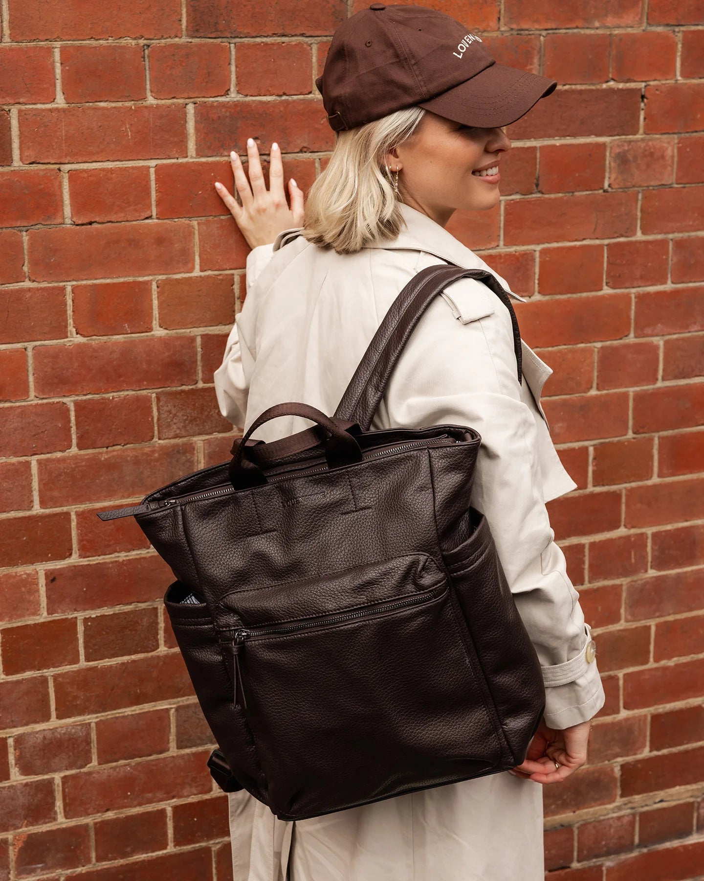 Louenhide Bronx Backpack - Chocolate