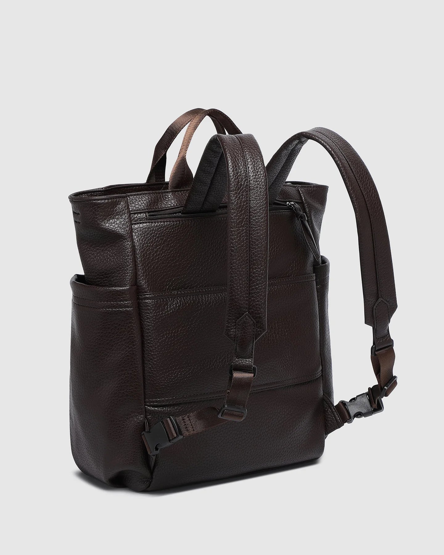 Collection of Louenhide Bronx Backpack - Chocolate in a gallery layout