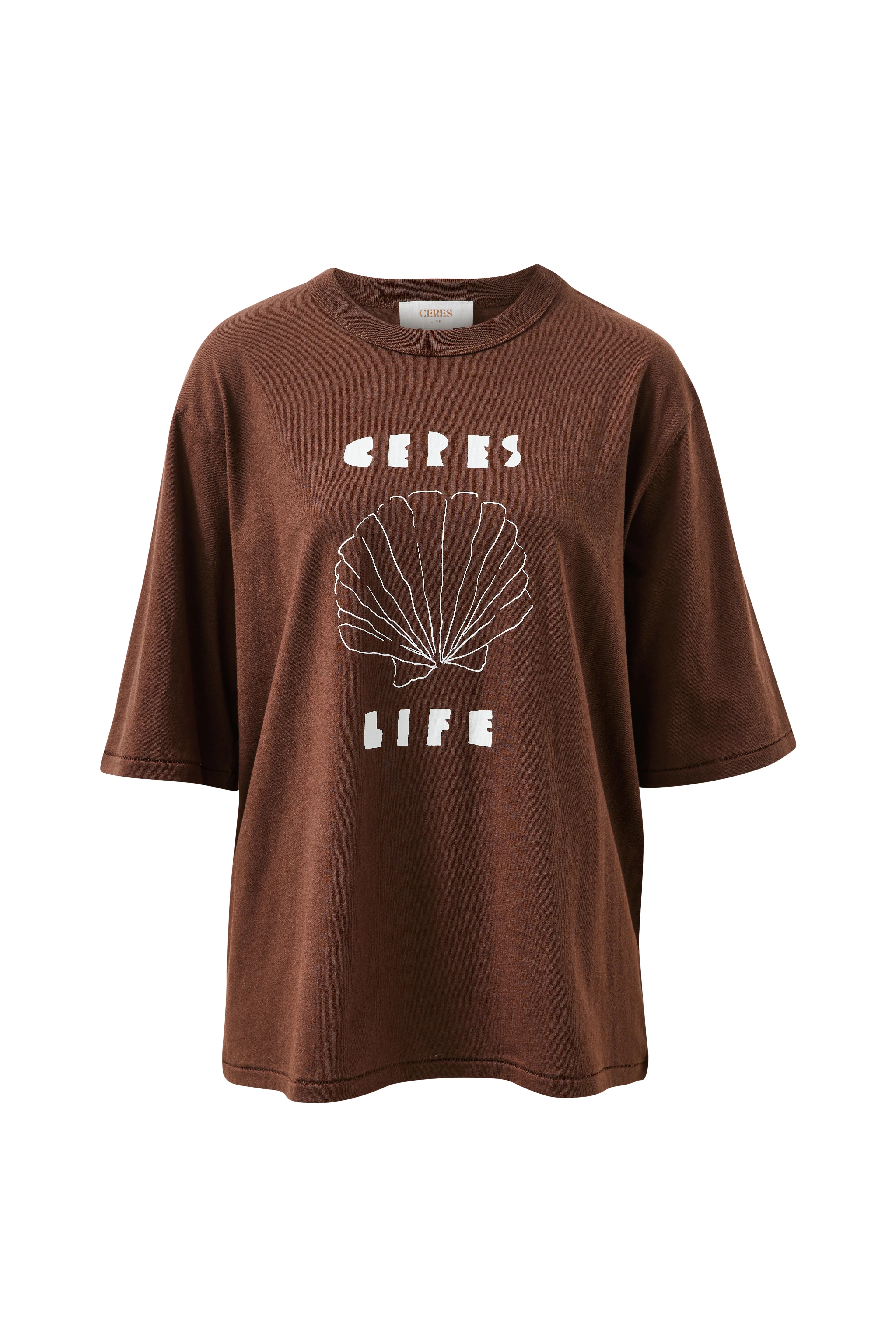Image of Brown Ceres t shirt 