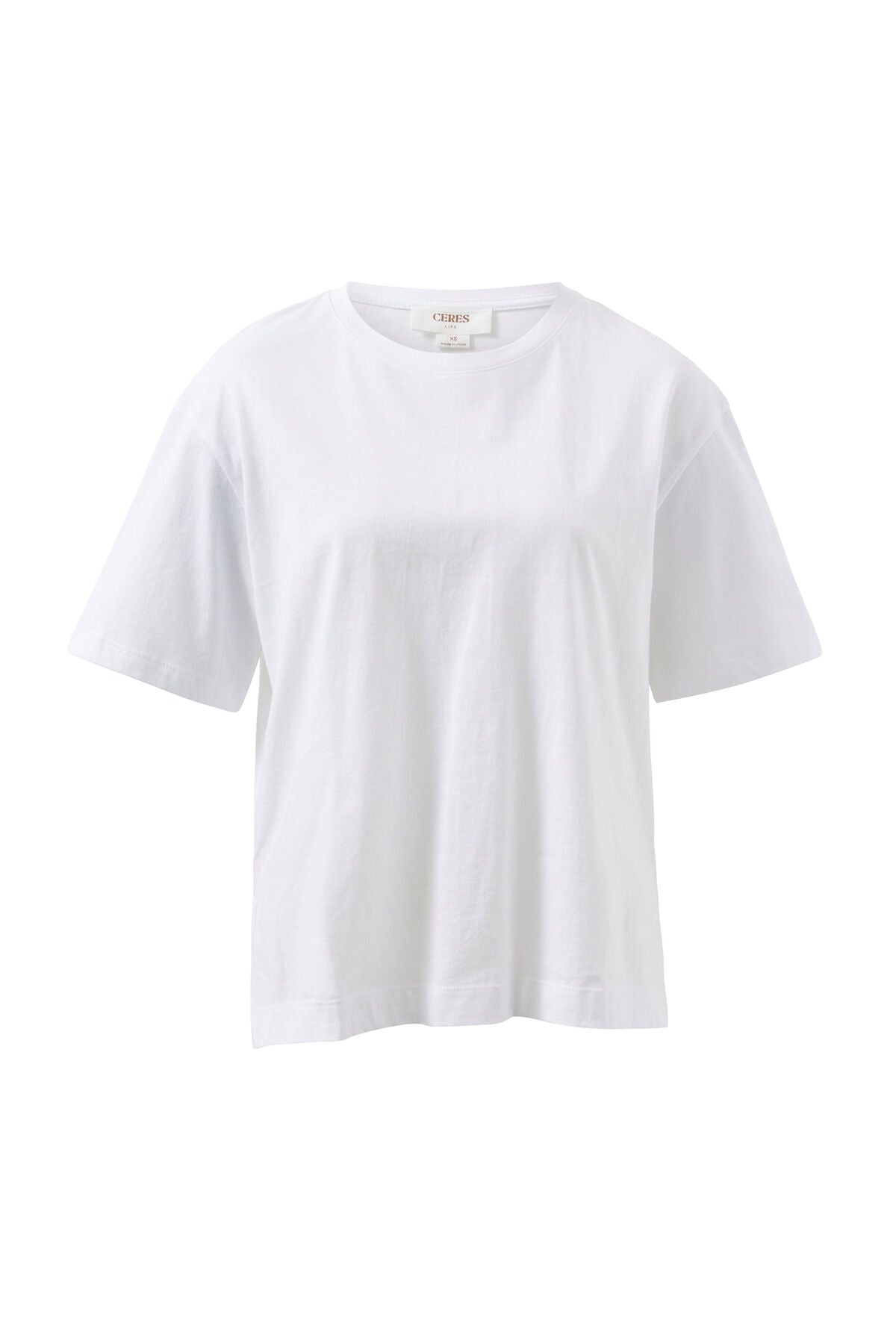 Ceres Life Stevie Slouchy Tee - White