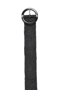 Collection of Eb & Ive Acacia Belt - Black in a gallery layout