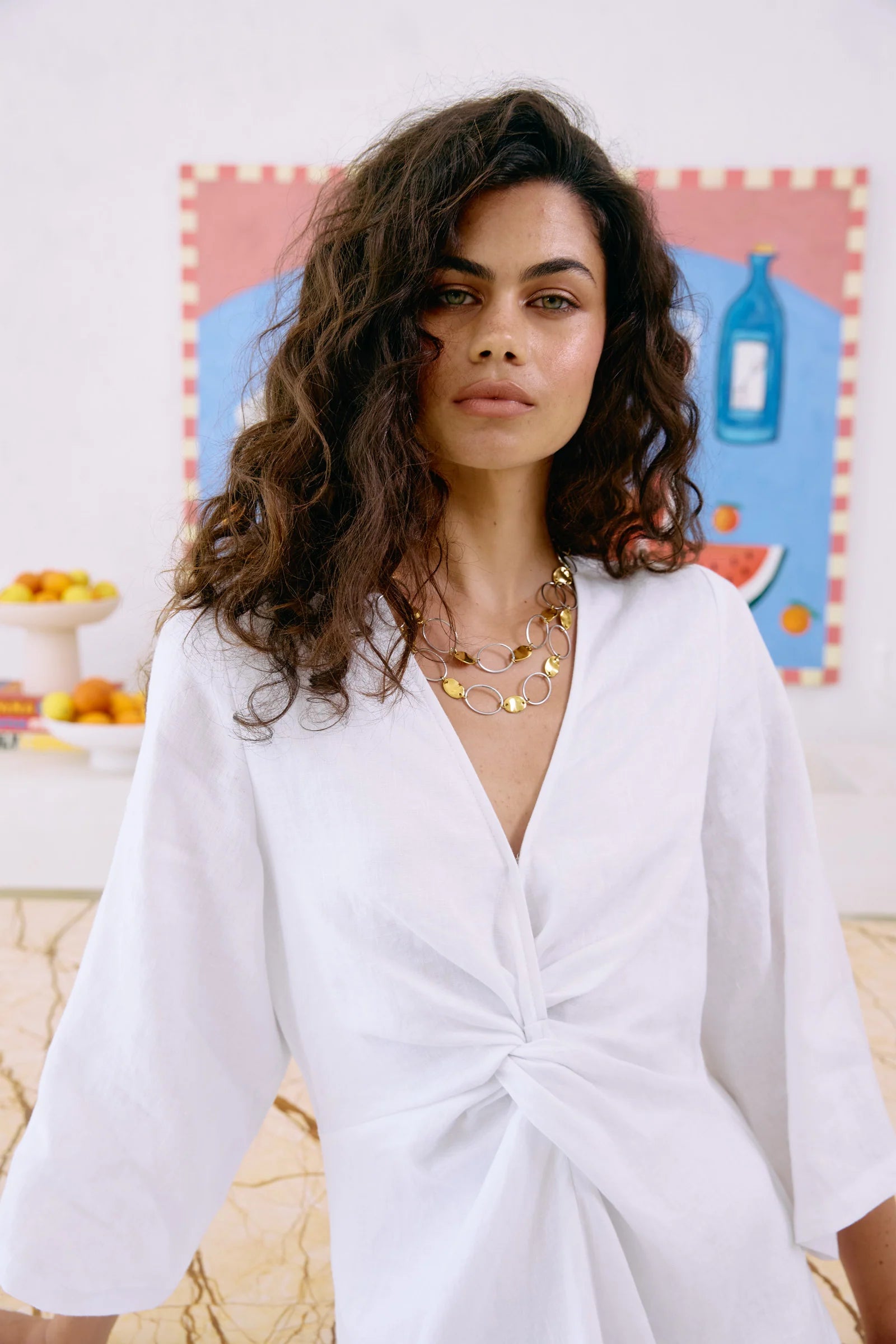 Collection of Eb & Ive Francia Opera Necklace - Link Mix in a gallery layout