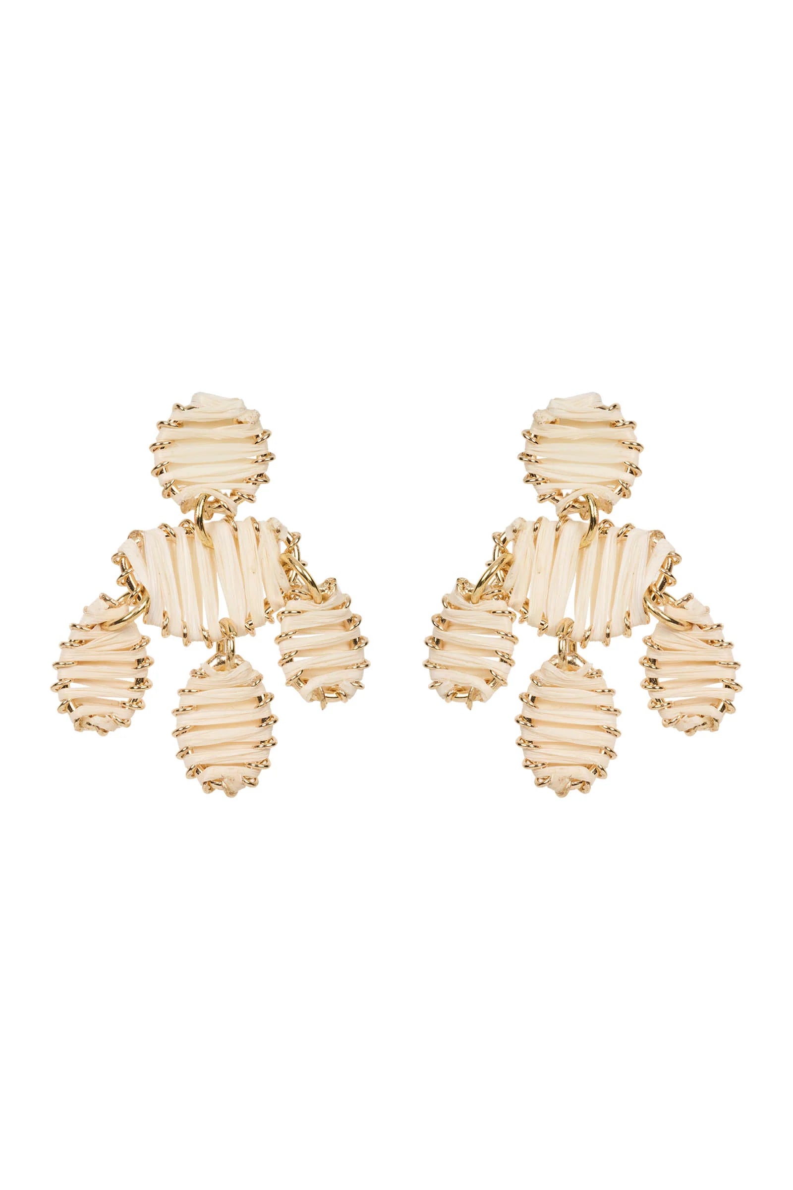 Eb & Ive Matera Nature Earring - Raw Trio
