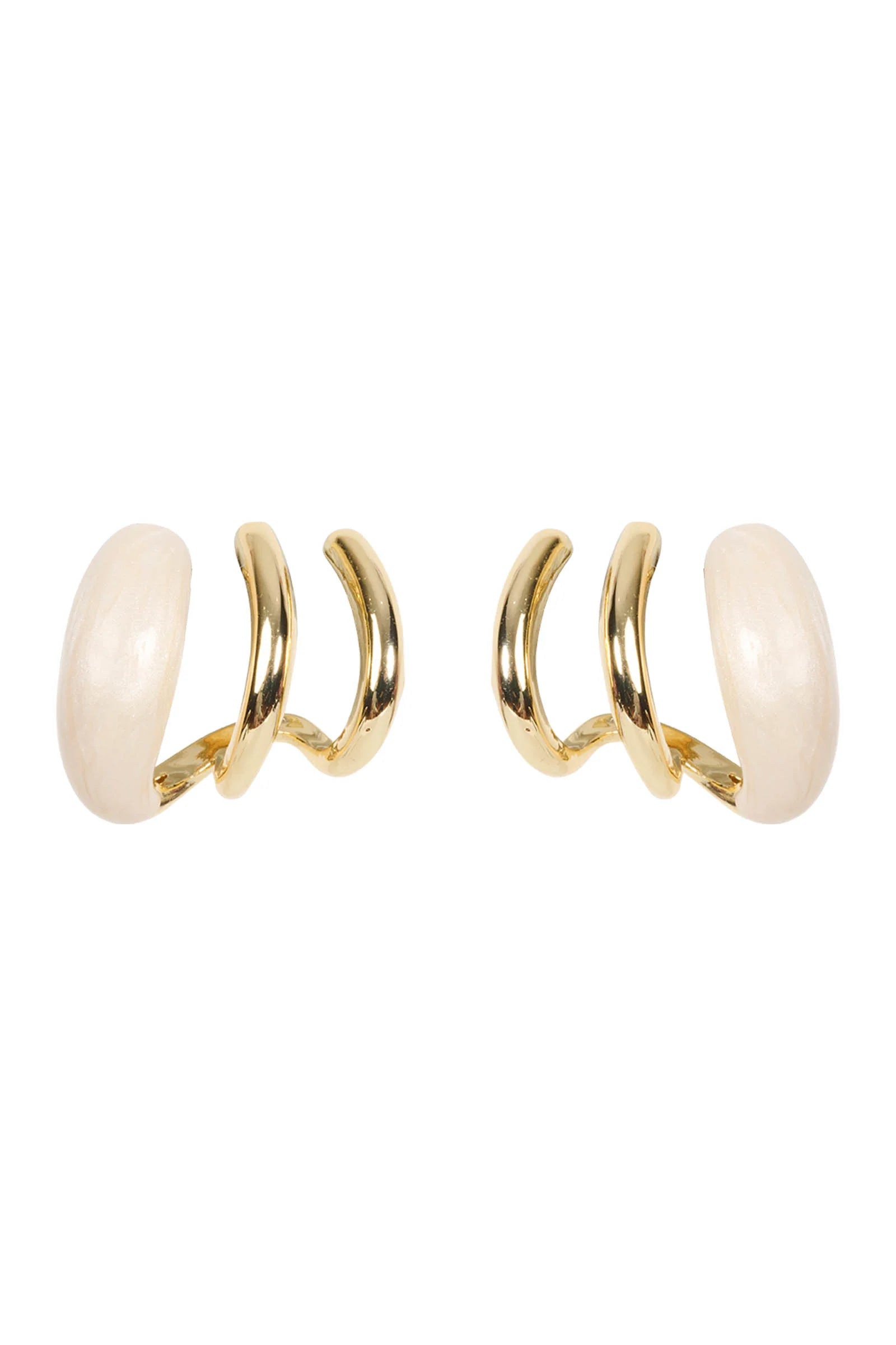 Eb & Ive Mira Hoop Earring - Entwined Mix