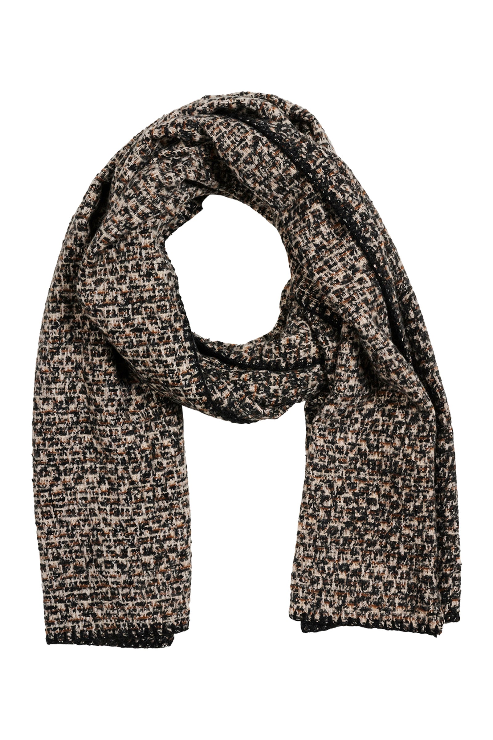 Eb & Ive Textured scarf on a white background