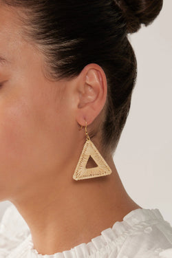 Collection of Eb & Ive Seraphic Earring - Natural in a gallery layout