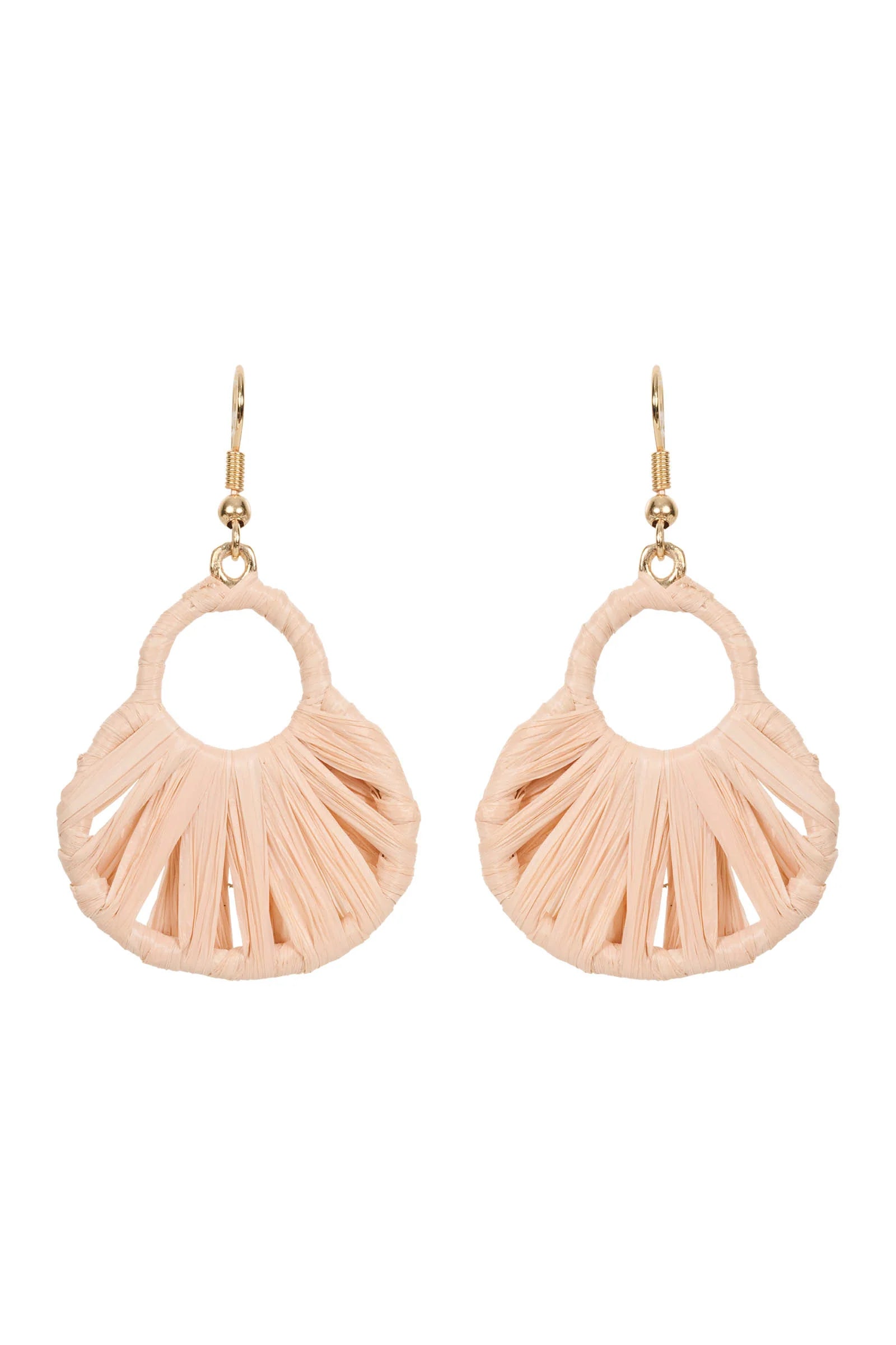 Eb & Ive Matera Drop Earring - Raw Weave
