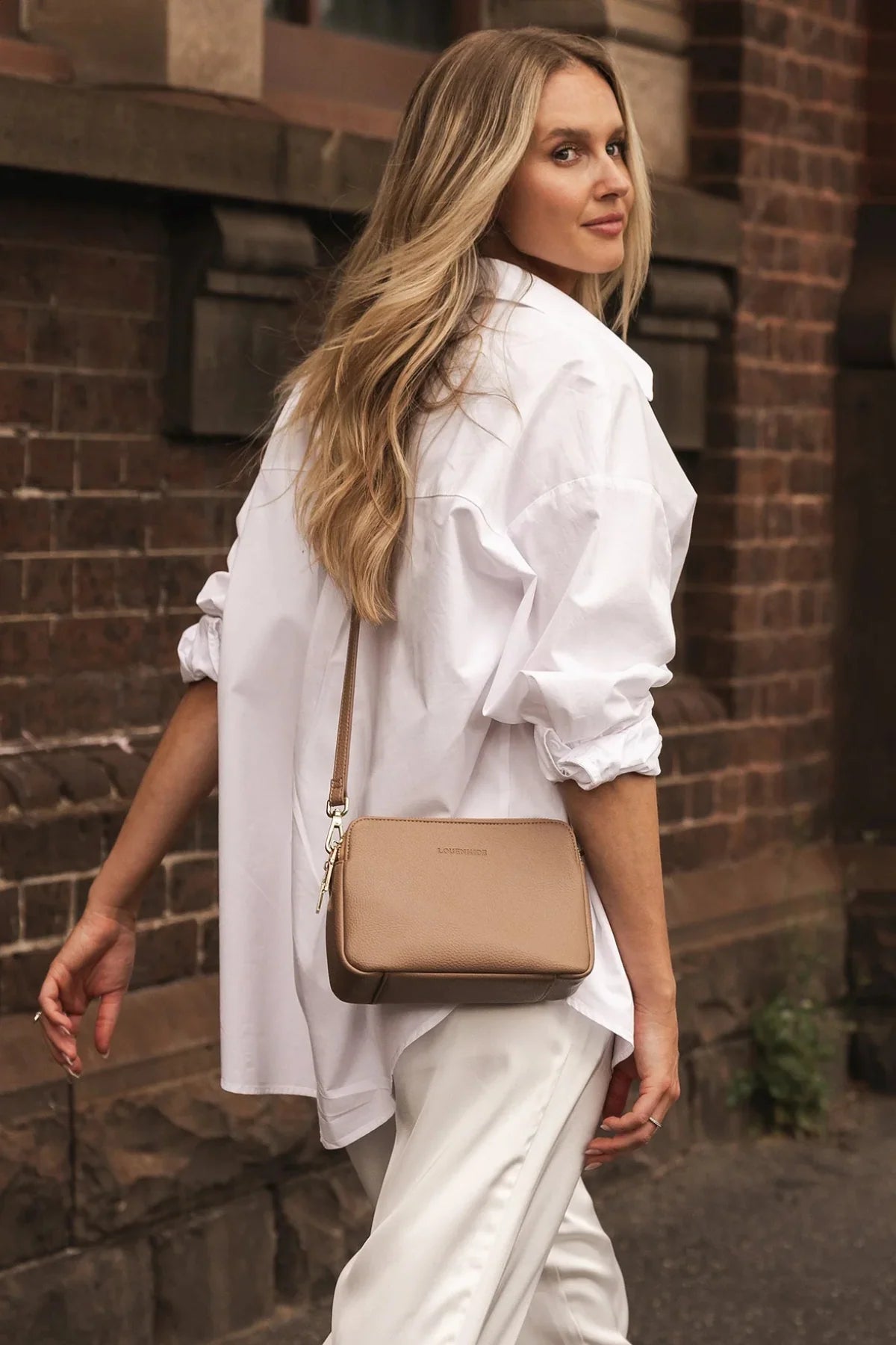 Louenhide Elle Crossbody Bag - Coffee